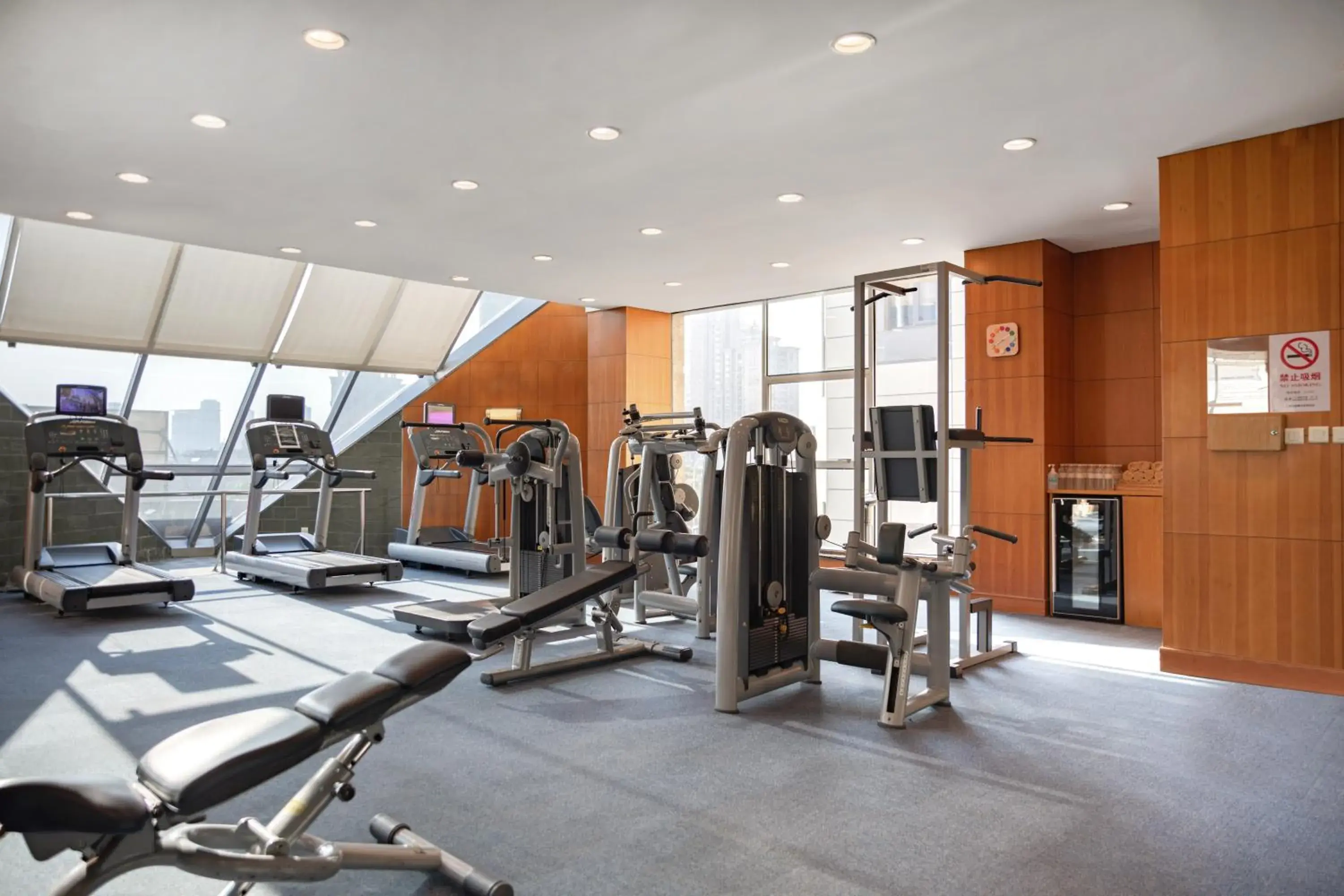 Property building, Fitness Center/Facilities in Radisson Collection Hotel, Yangtze Shanghai