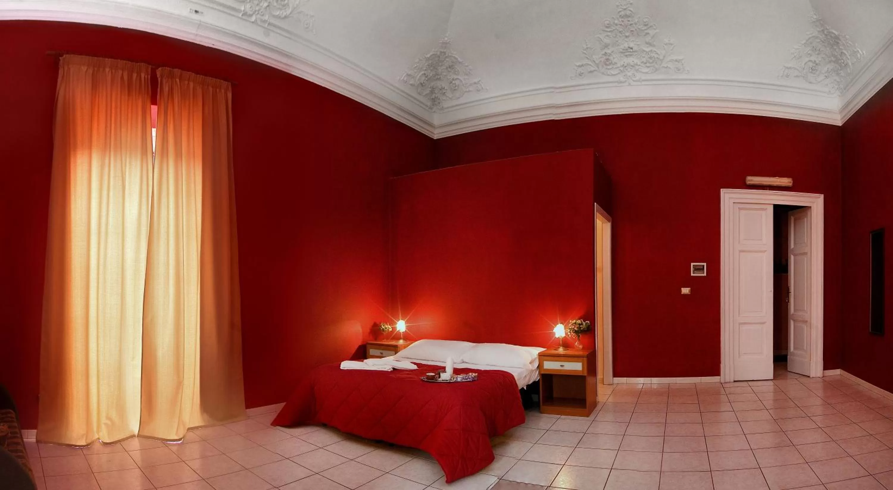 Bed in Hotel Biscari