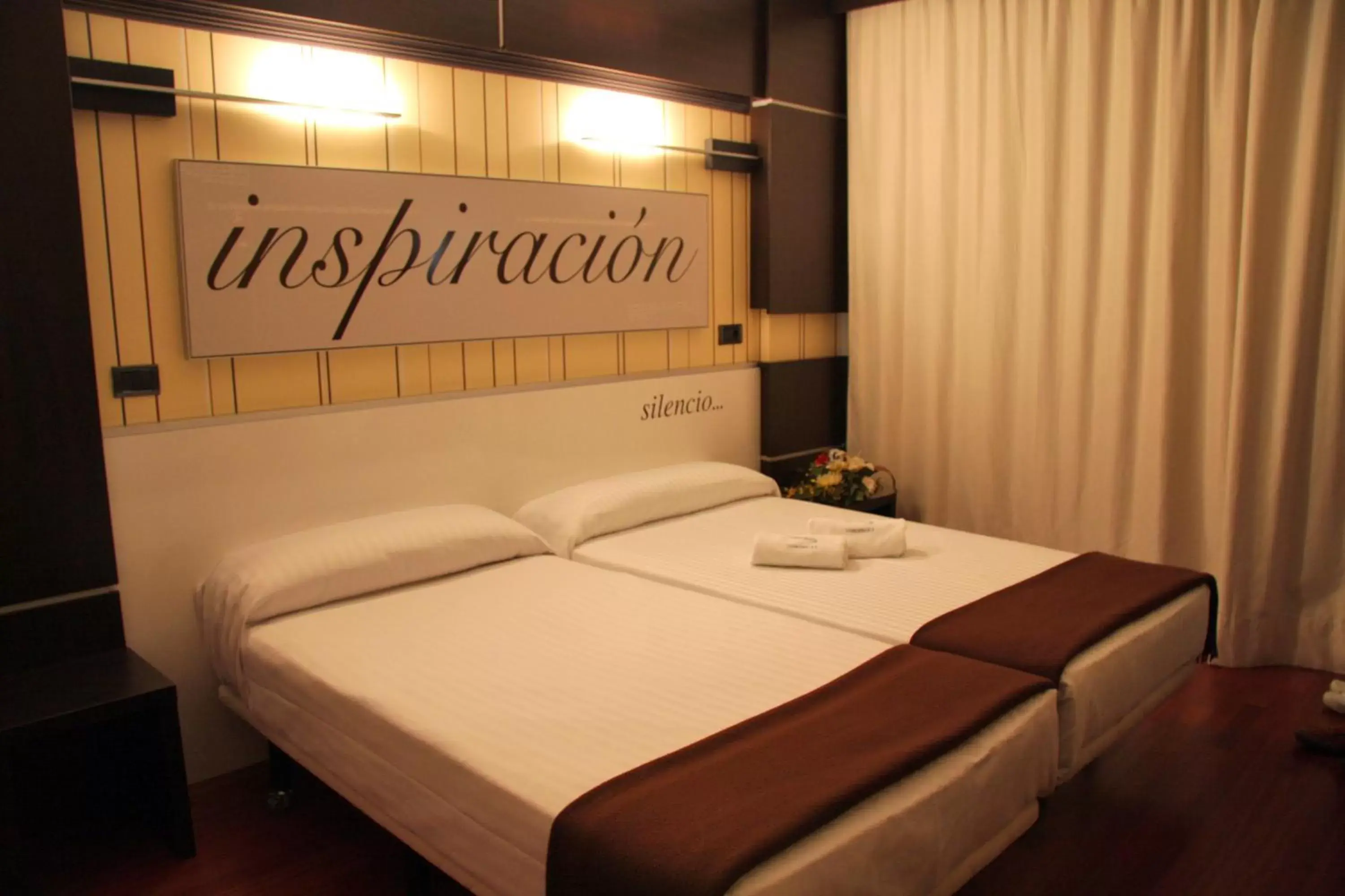 Bed in Hotel Europa