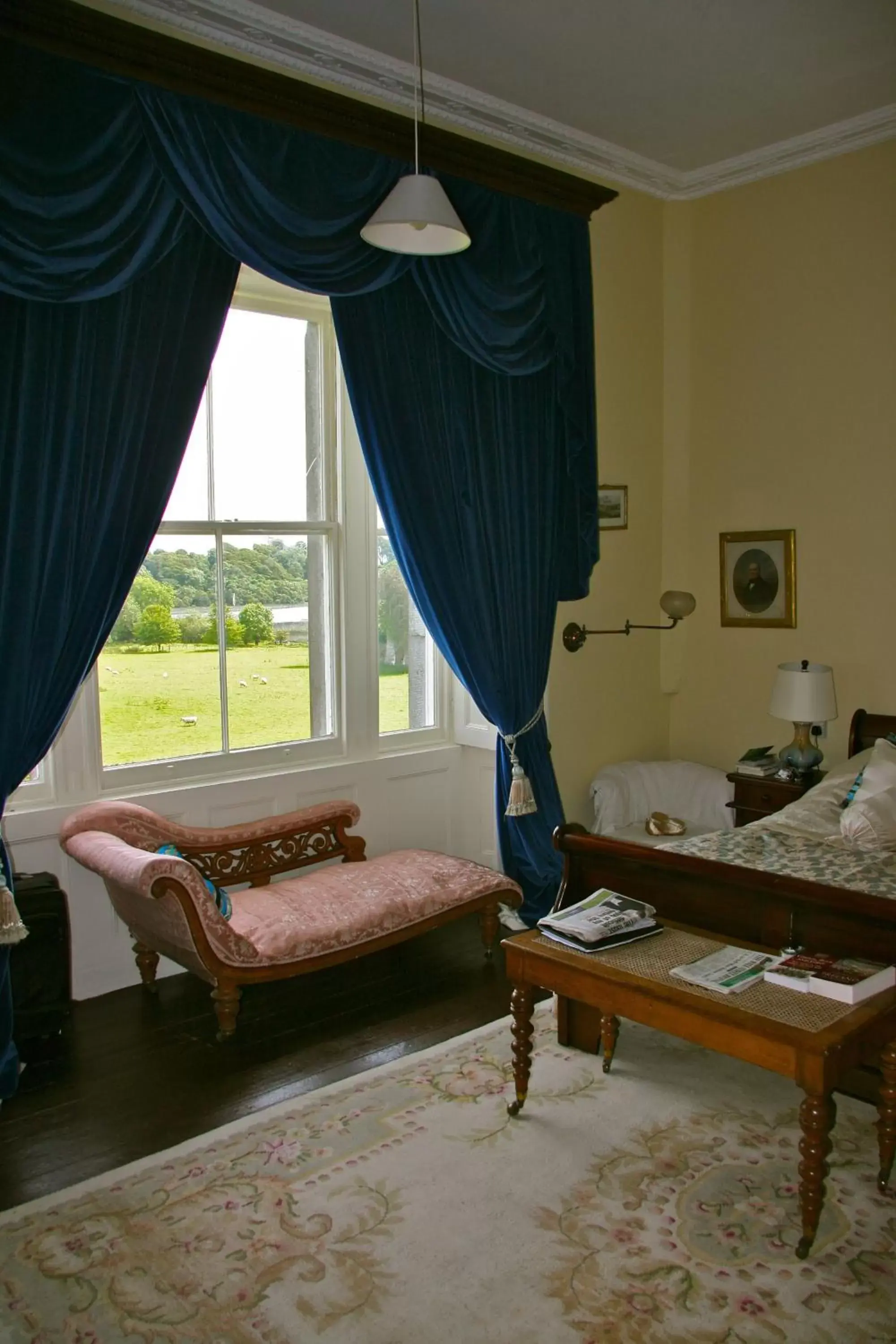 View (from property/room), Seating Area in Temple House