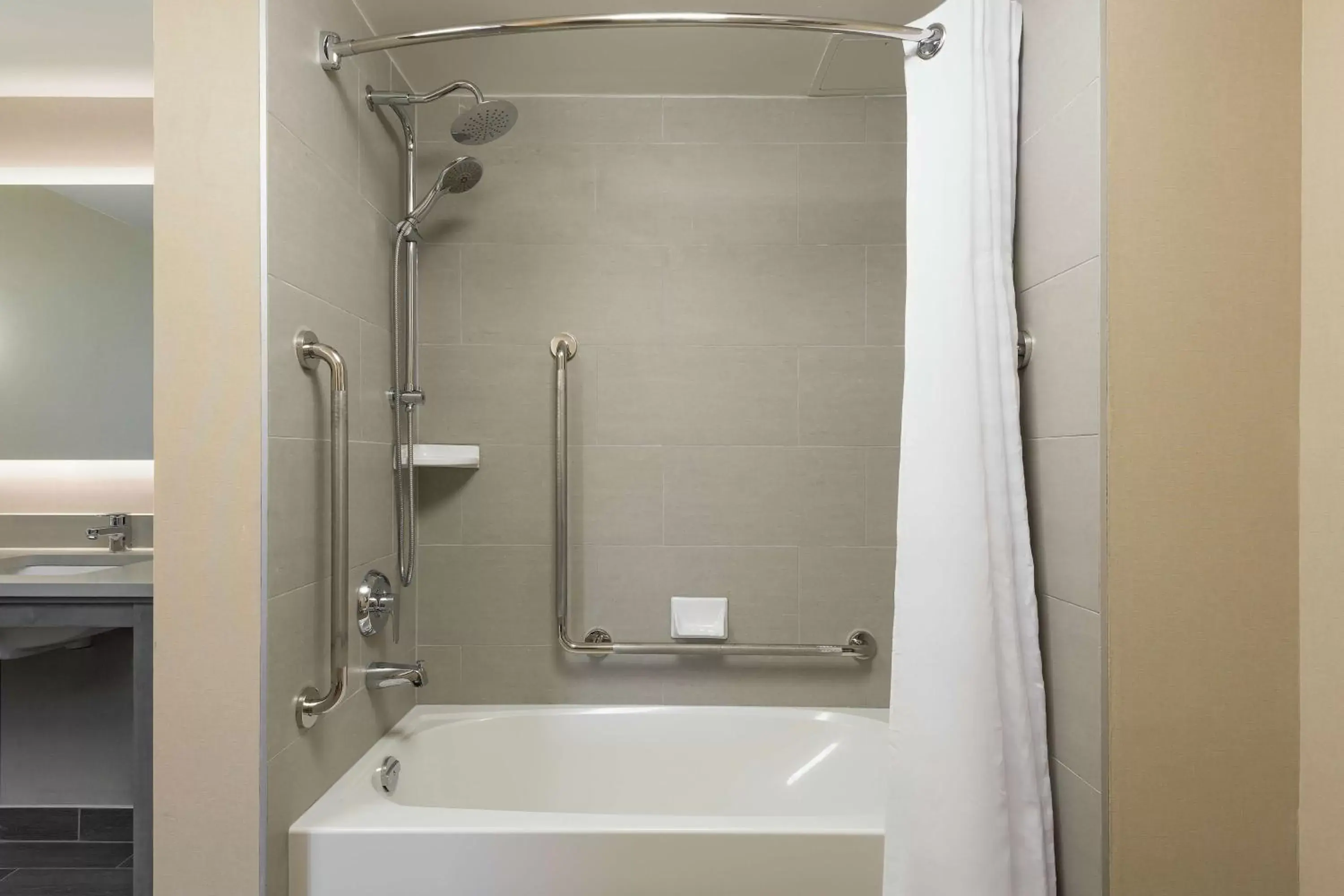 Bathroom in Homewood Suites By Hilton Ottawa Airport