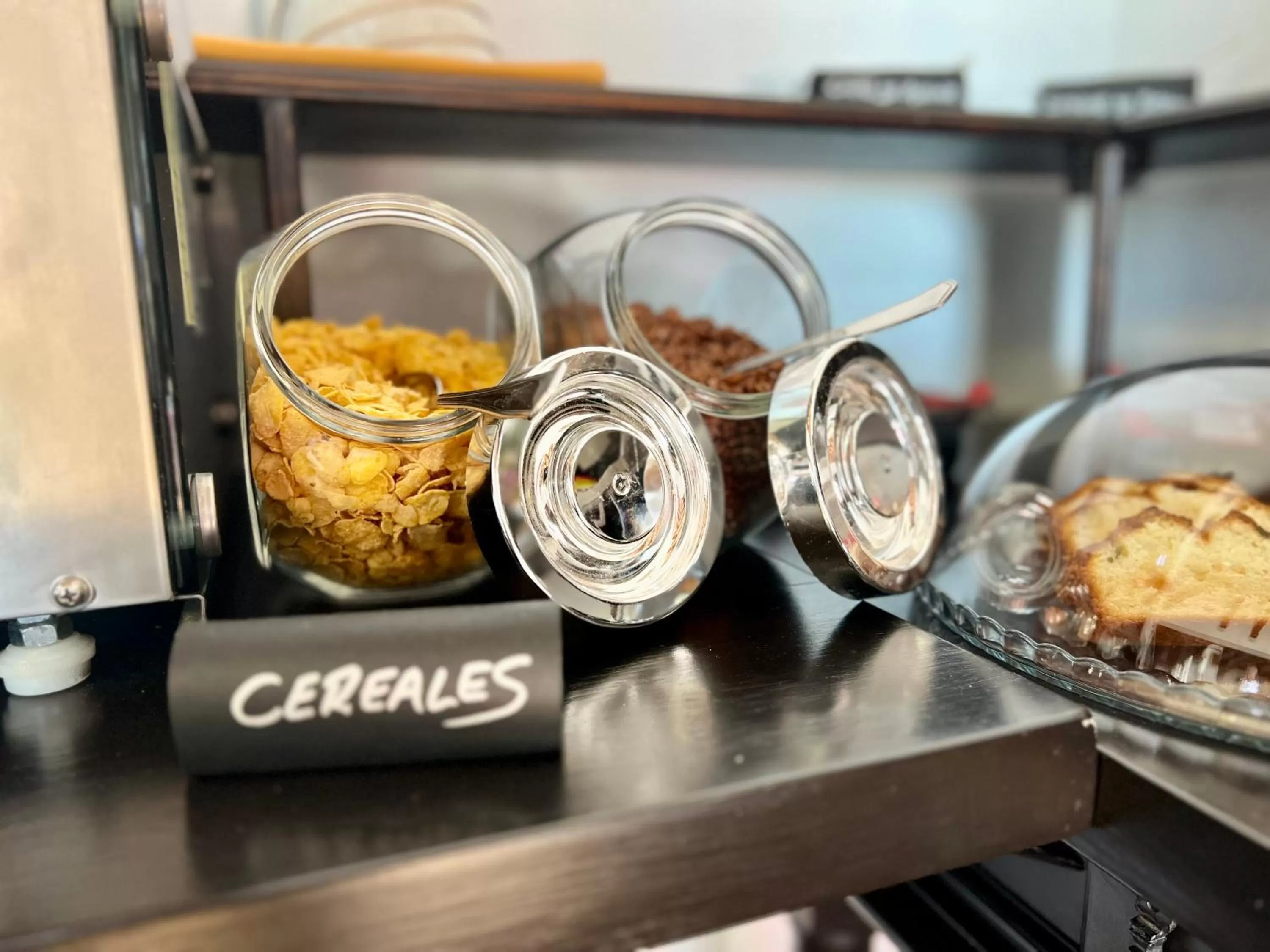 Buffet breakfast in Hotel Tugasa Las Truchas