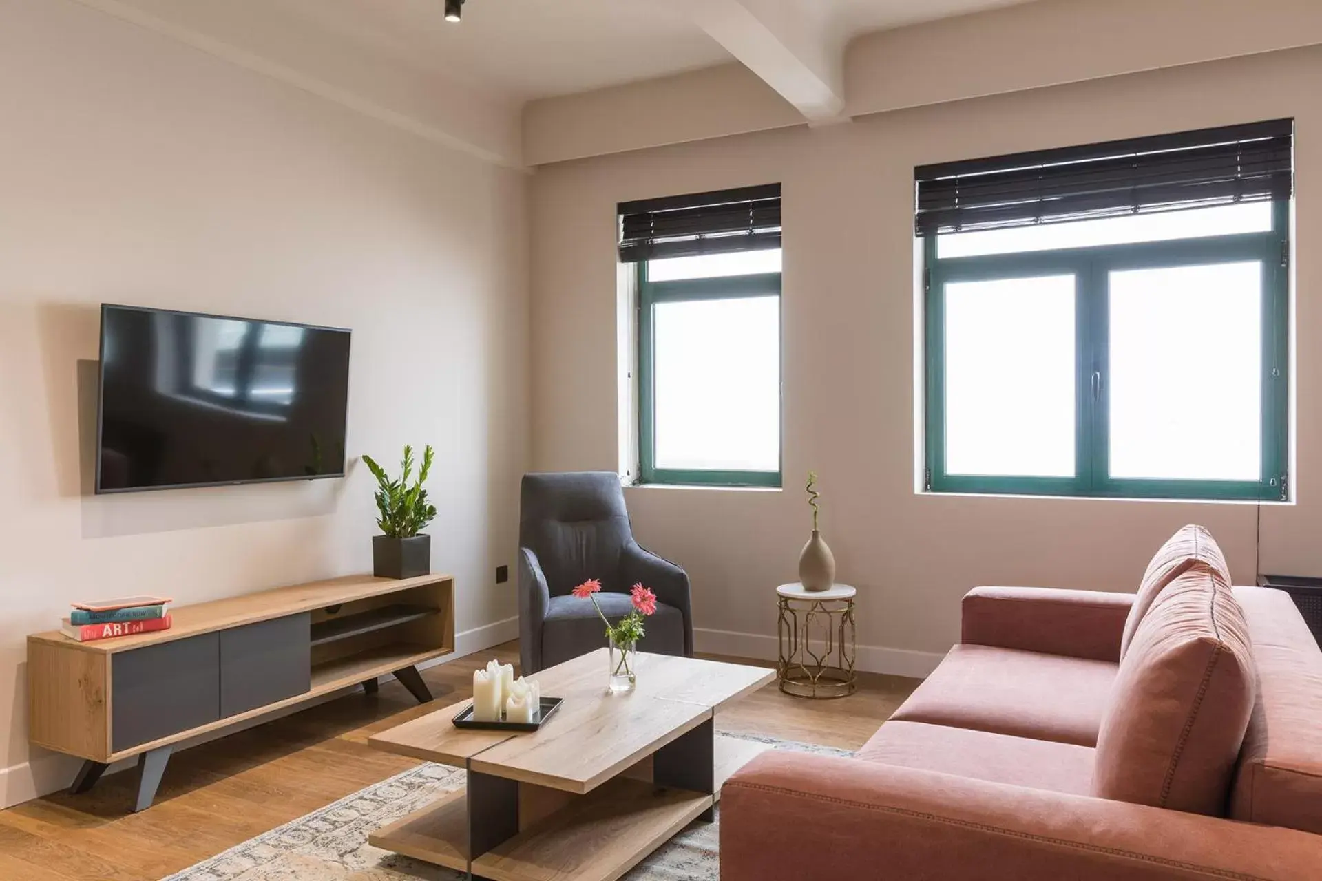 Communal lounge/ TV room, Seating Area in Klepsydra Urban Suites
