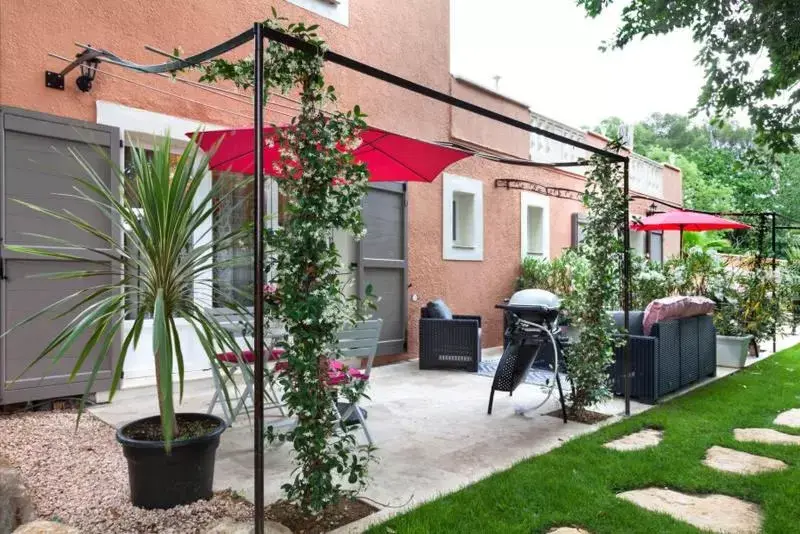 Patio, Property Building in La Casa dei Sogni