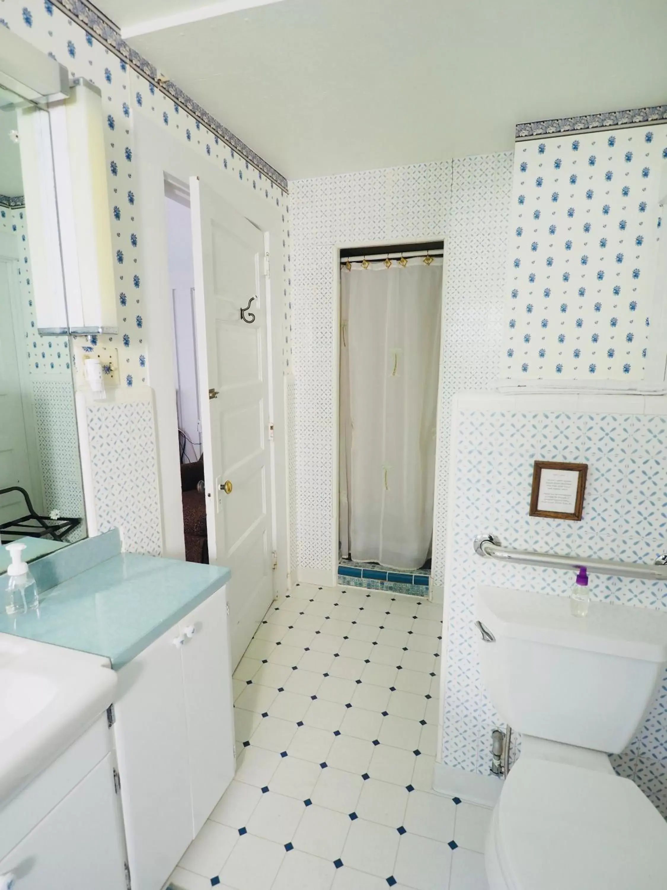 Bathroom in Mine and Farm, The Inn at Guerneville, CA