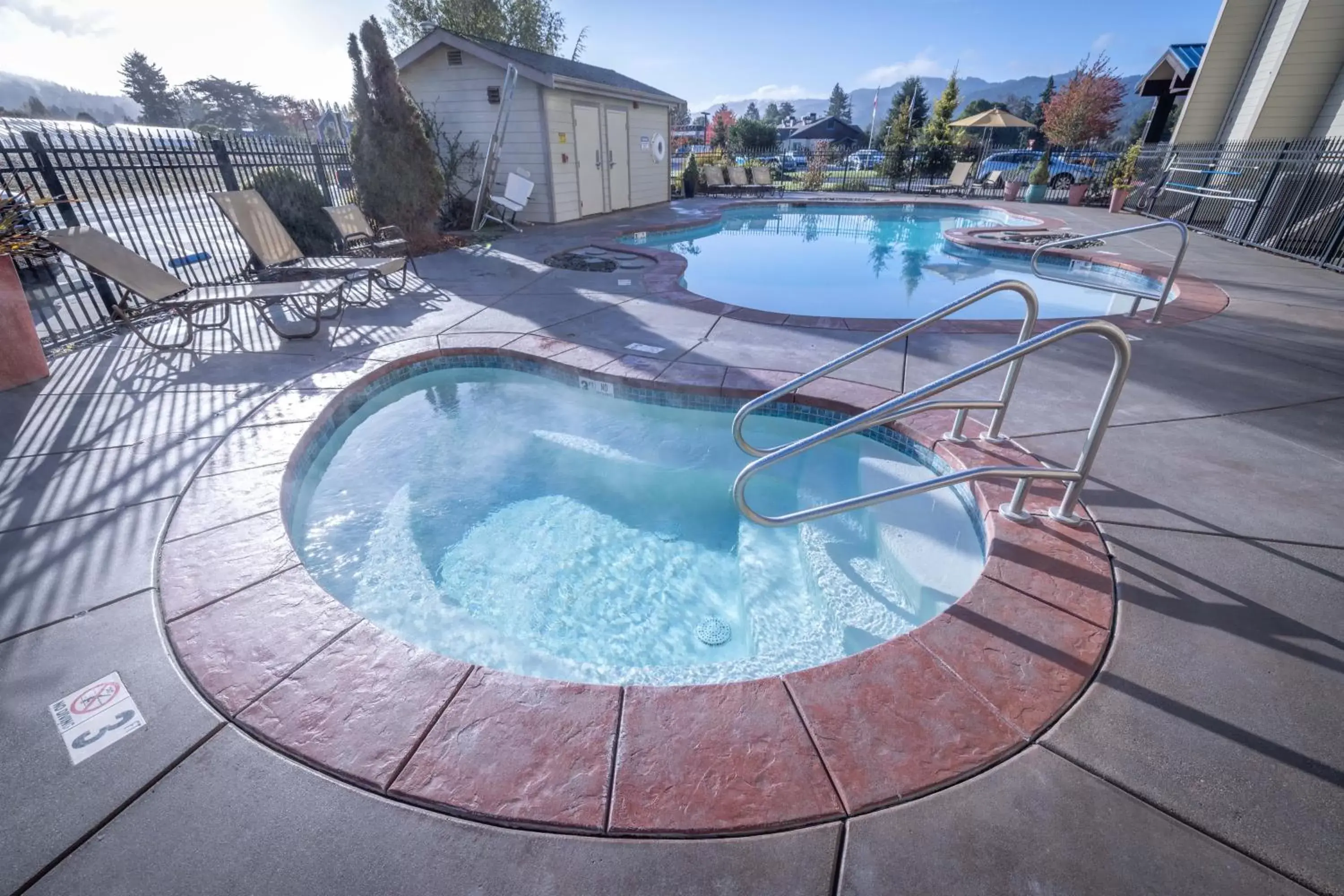 Swimming Pool in Blue Lake Casino and Hotel