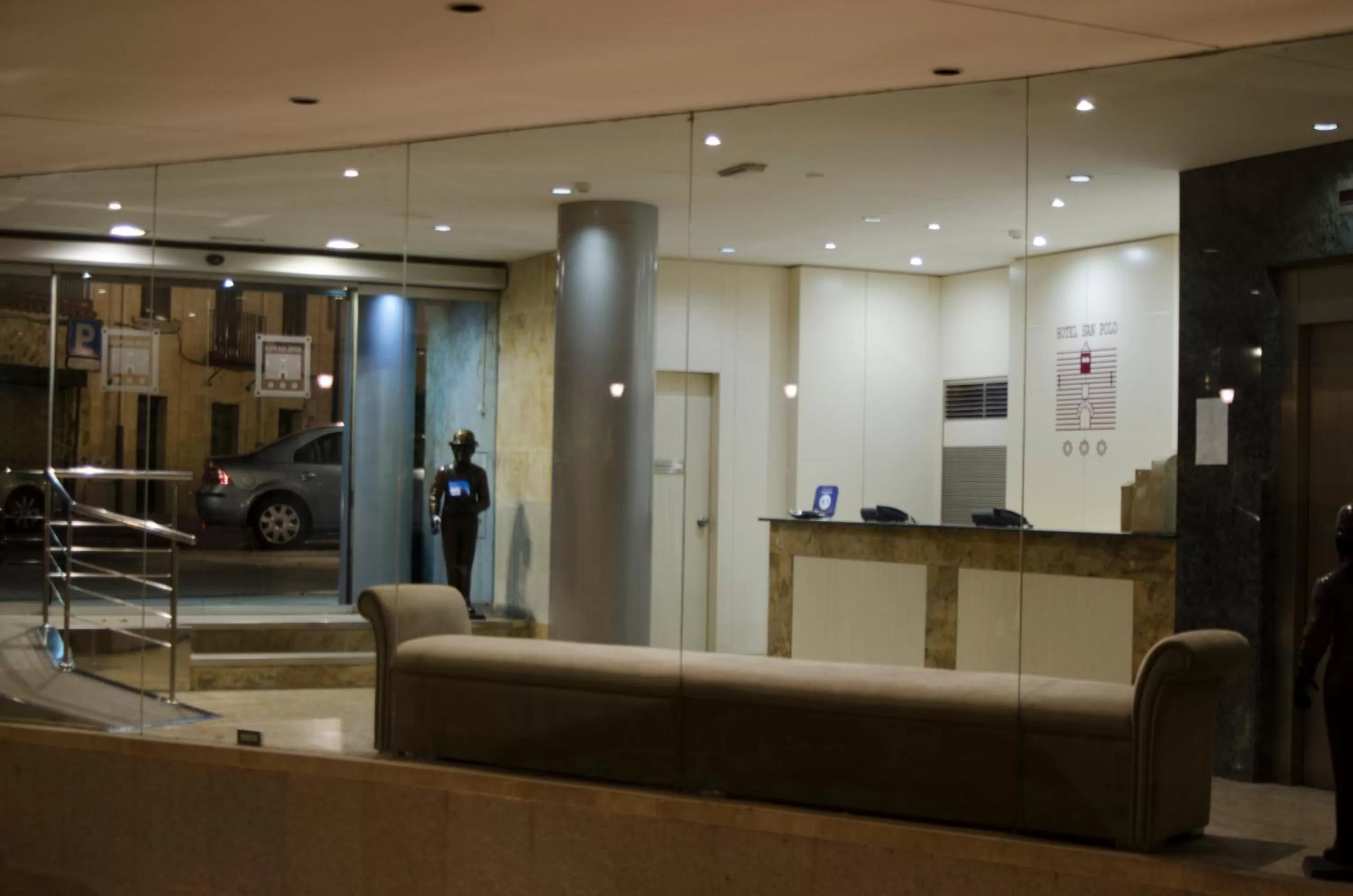 Lobby or reception in Hotel San Polo