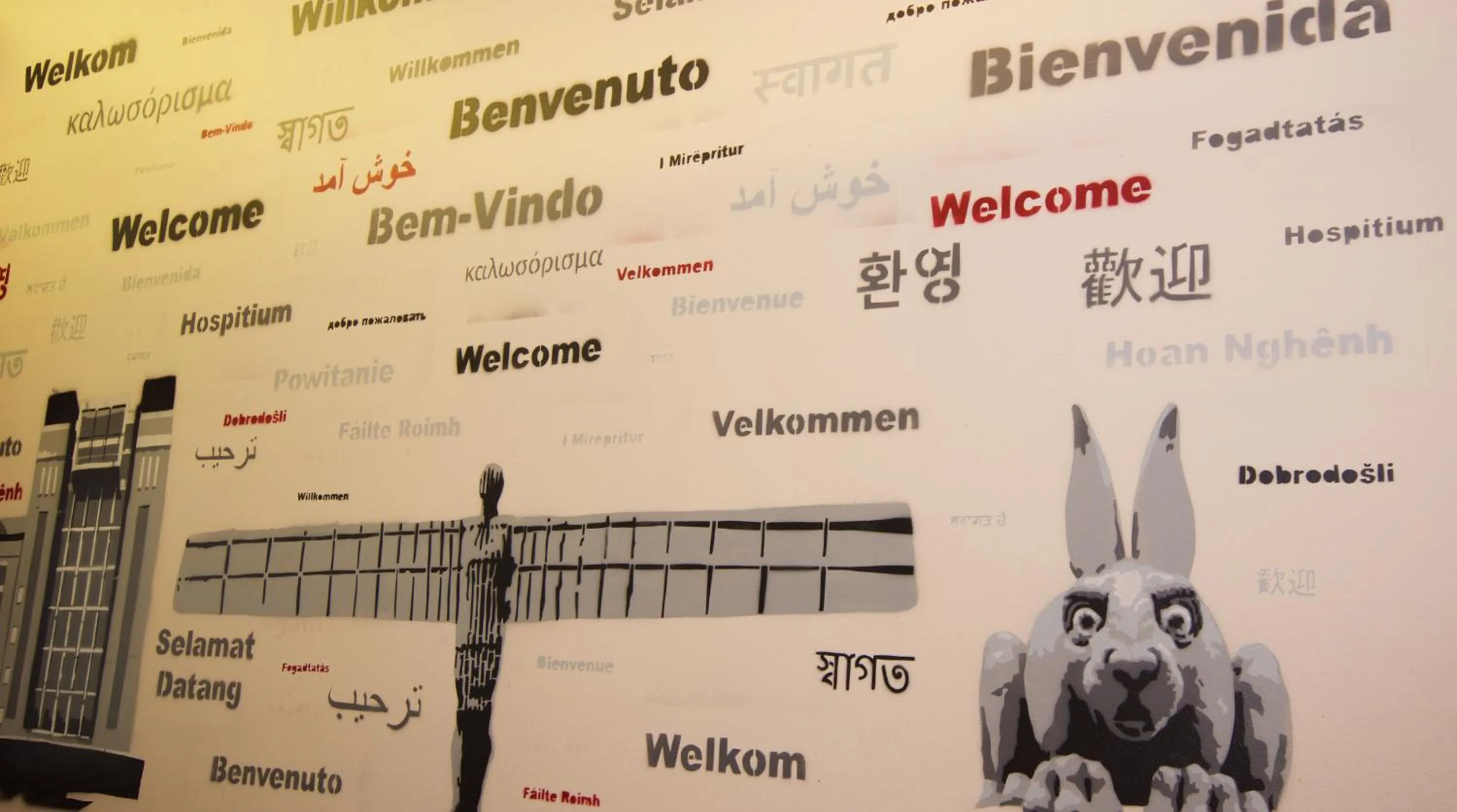 Lobby or reception in Albatross Hostel