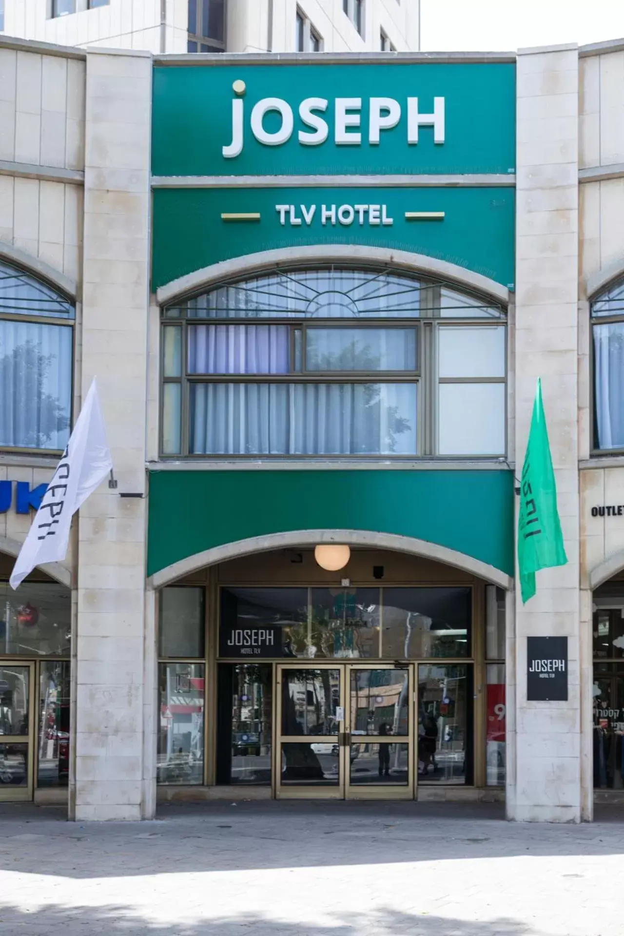 Facade/entrance in Joseph Hotel TLV