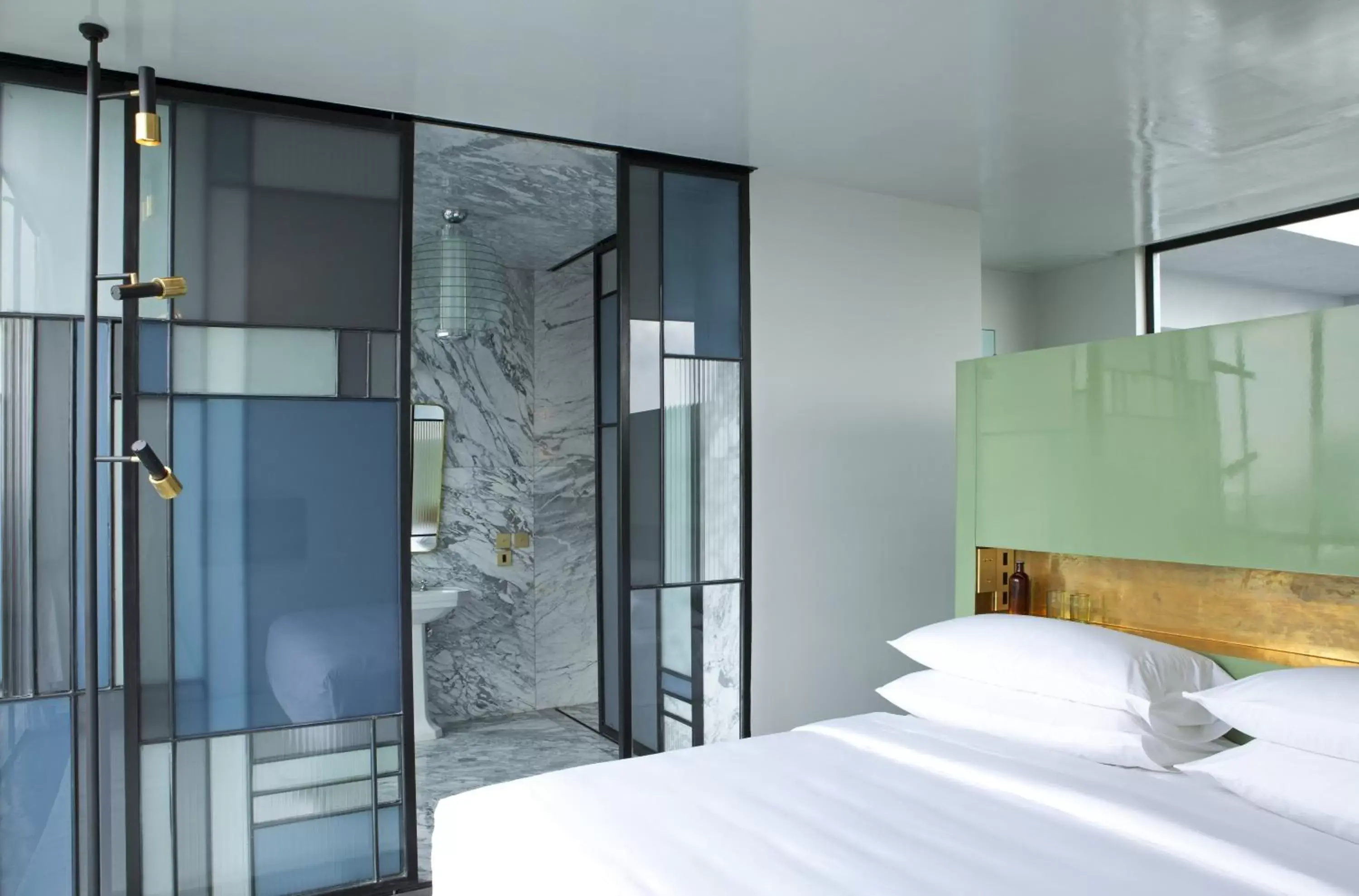 Decorative detail, Bed in Casa Habita, a Member of Design Hotels