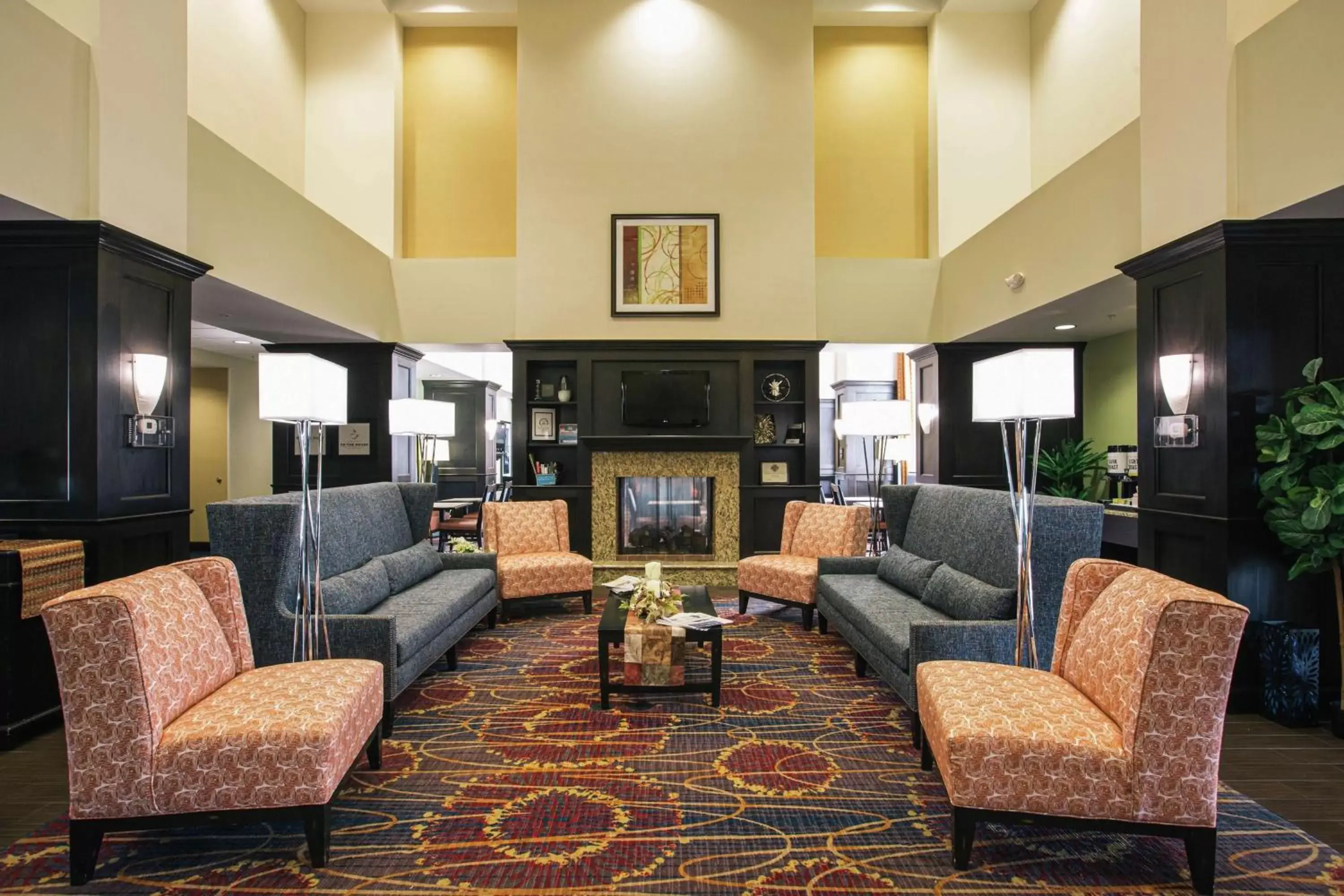 Lobby or reception, Seating Area in Hampton Inn & Suites Effingham