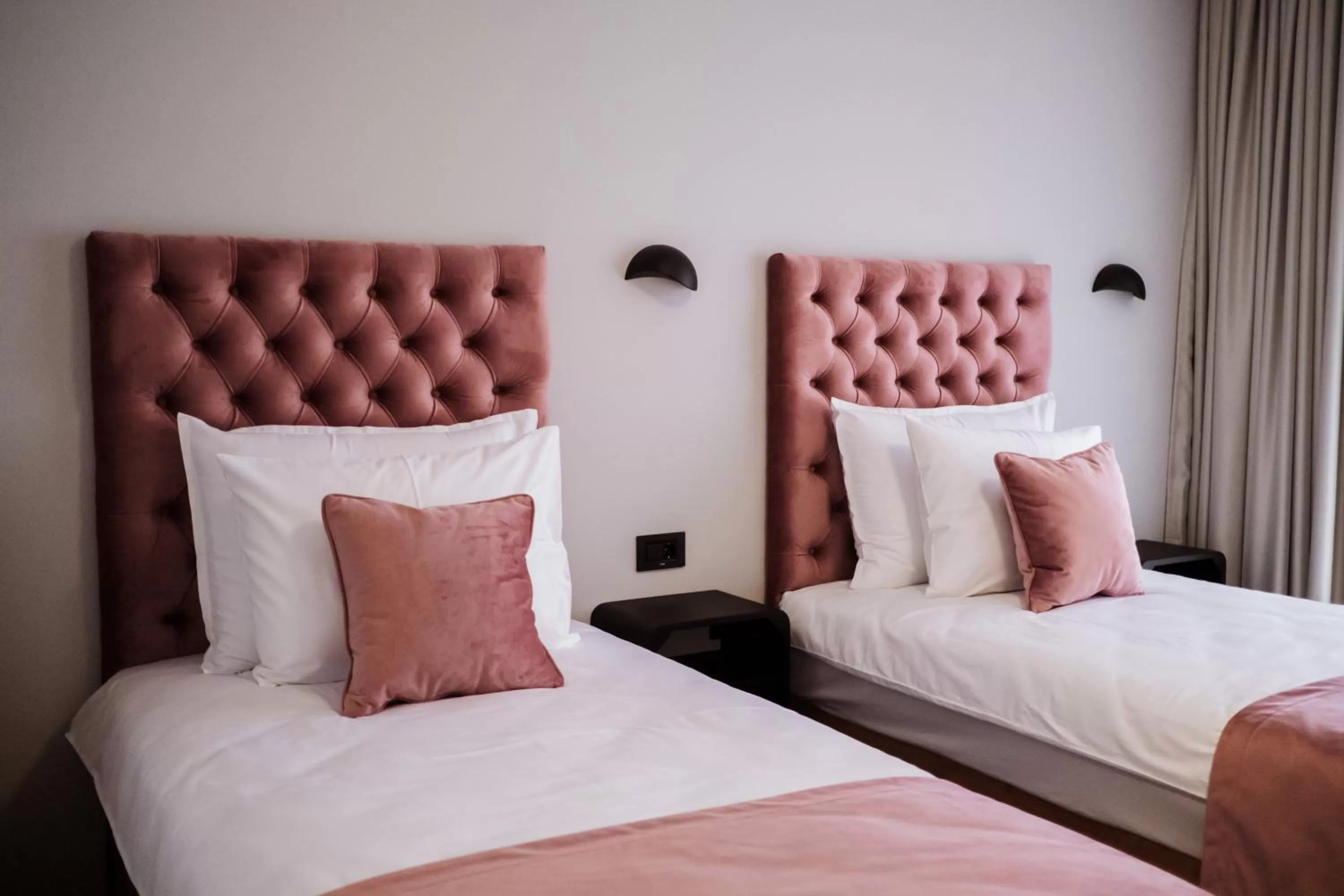 Superior Twin Room in Hotel Barcode Wellness & Spa