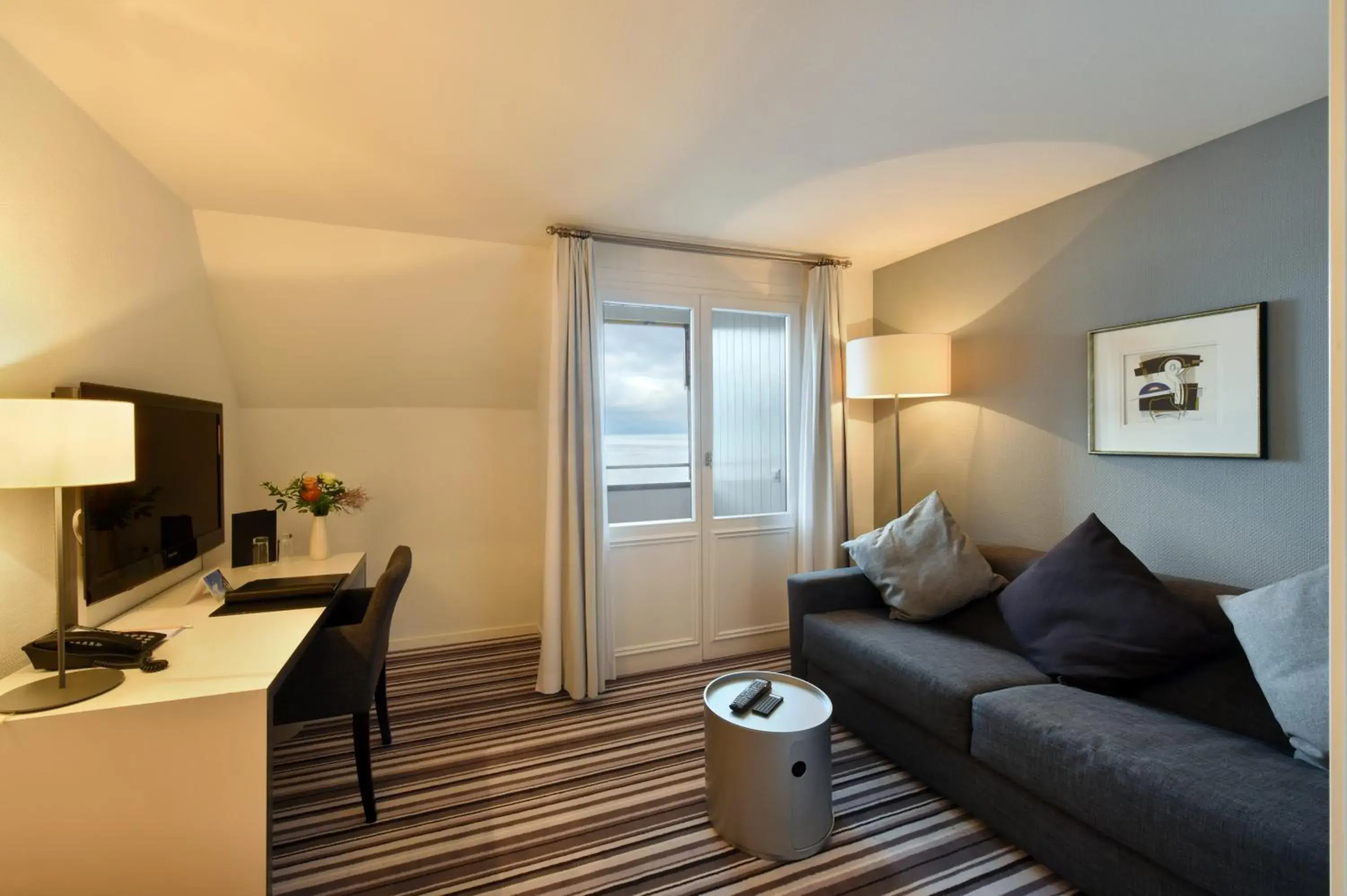 Living room, Seating Area in Hotel Vitznauerhof