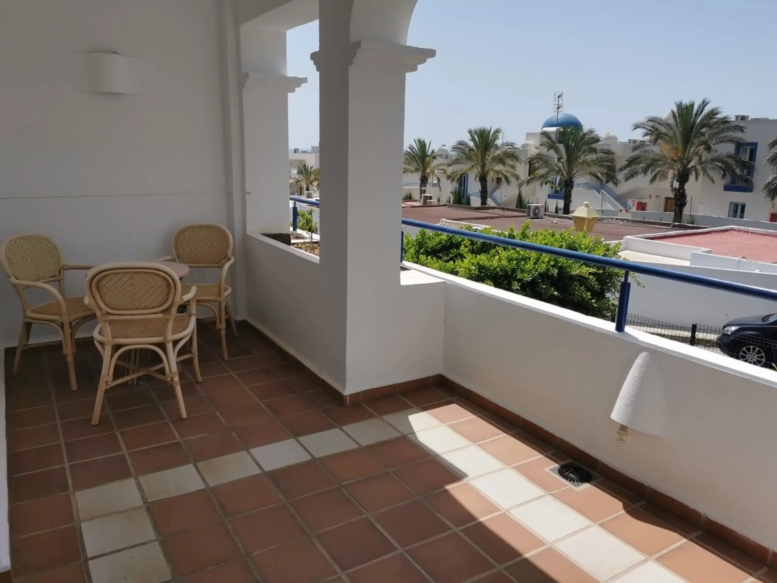 Natural landscape, Balcony/Terrace in Hotel Puntazo II