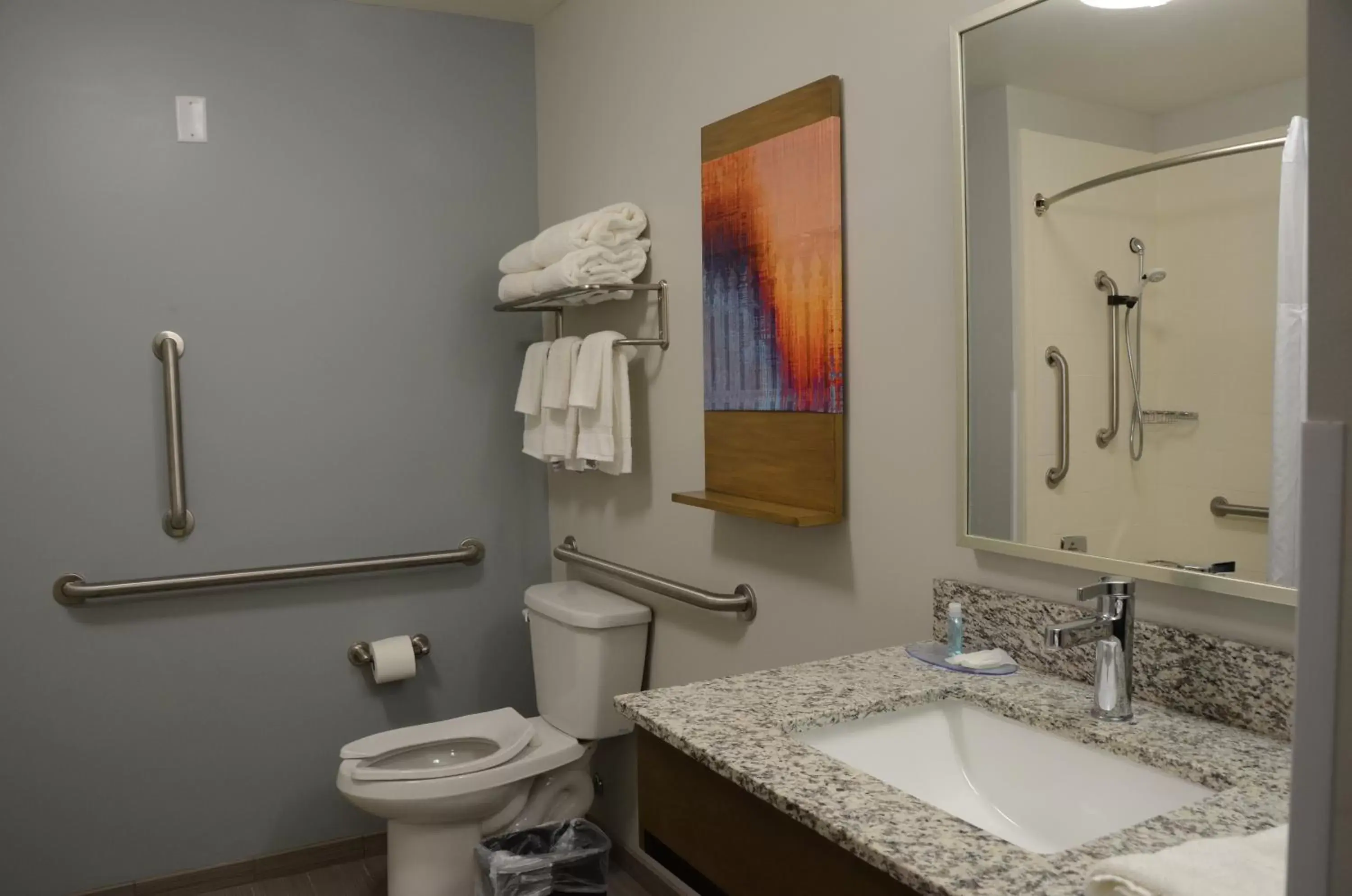 Bathroom in MainStay Suites