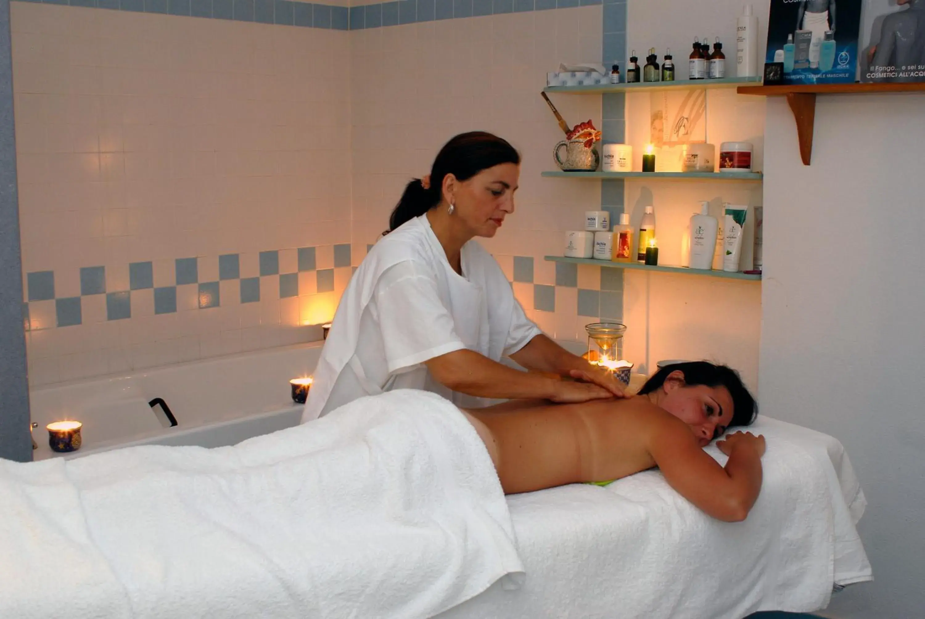 Spa and wellness centre/facilities in Hotel Giardino Delle Ninfe E La Fenice