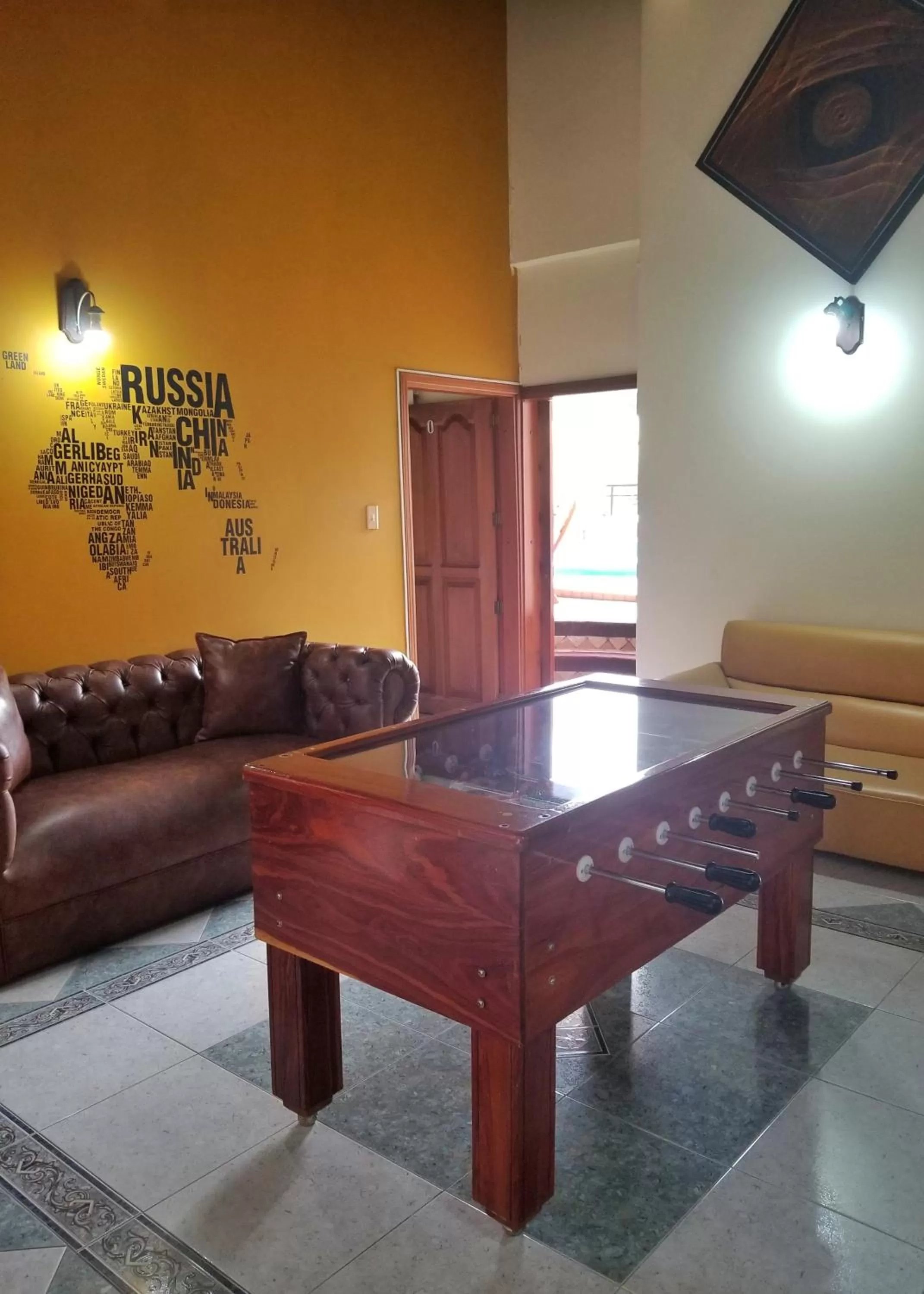 Living room in Sam'S VIP Hostel San Gil