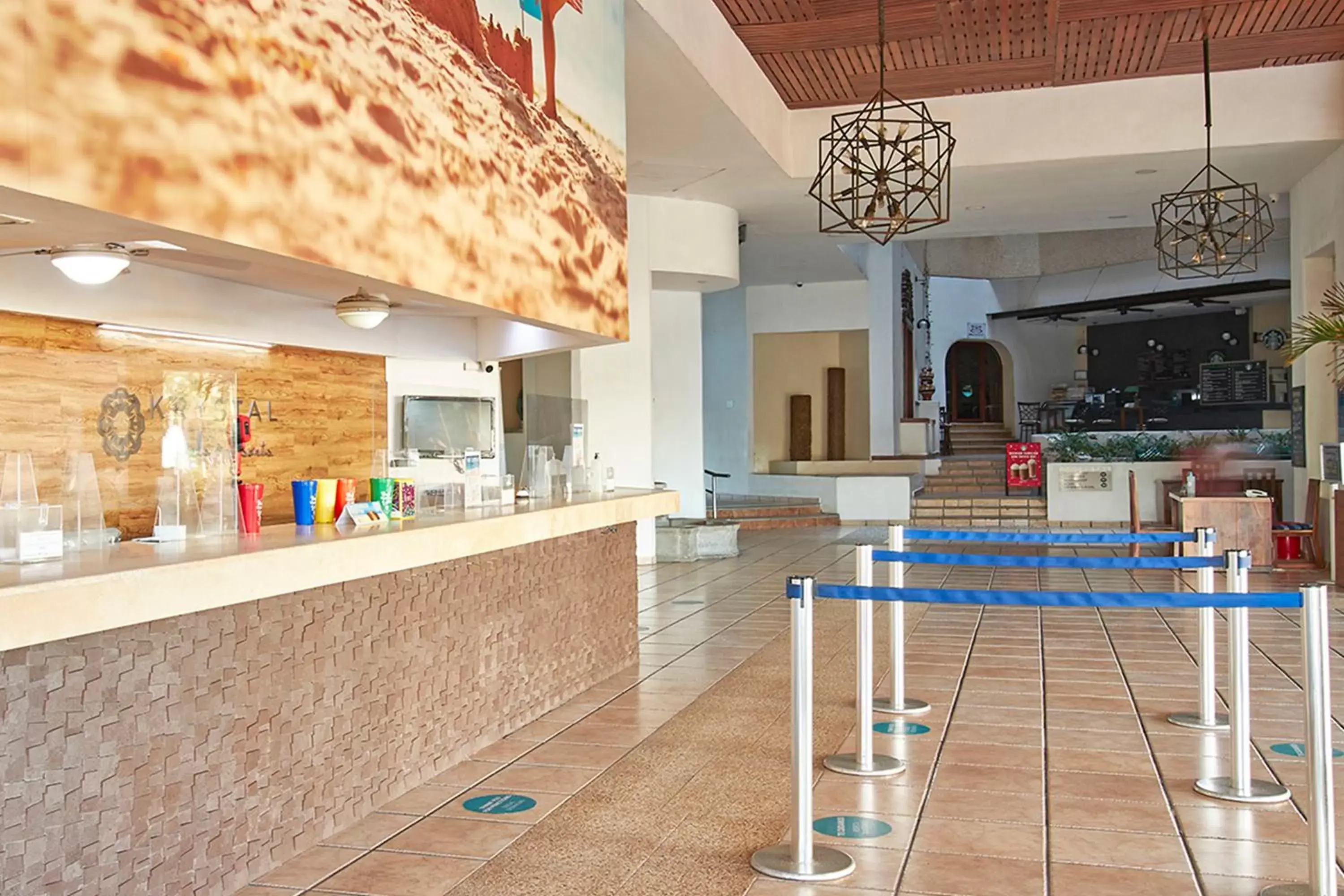 Lobby or reception in Krystal Ixtapa
