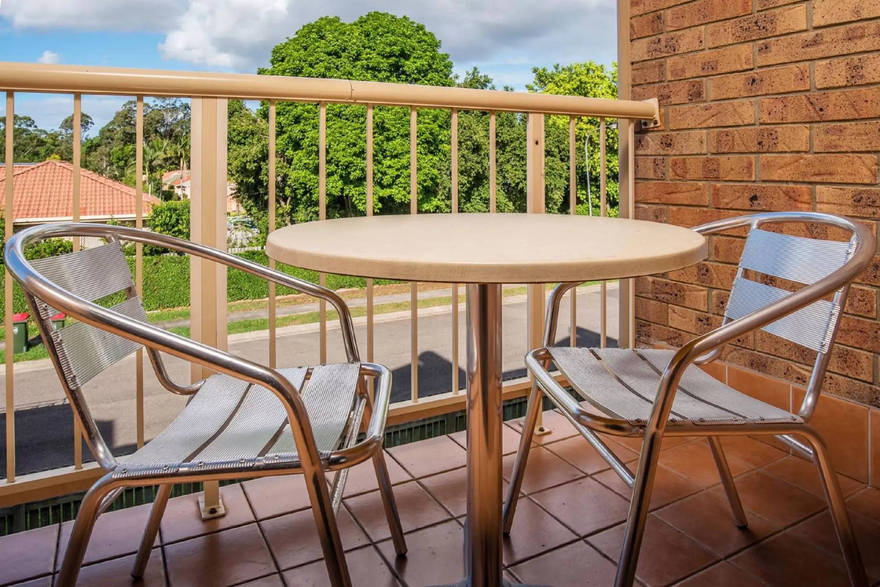 Balcony/Terrace in Aspley Carsel Motor Inn