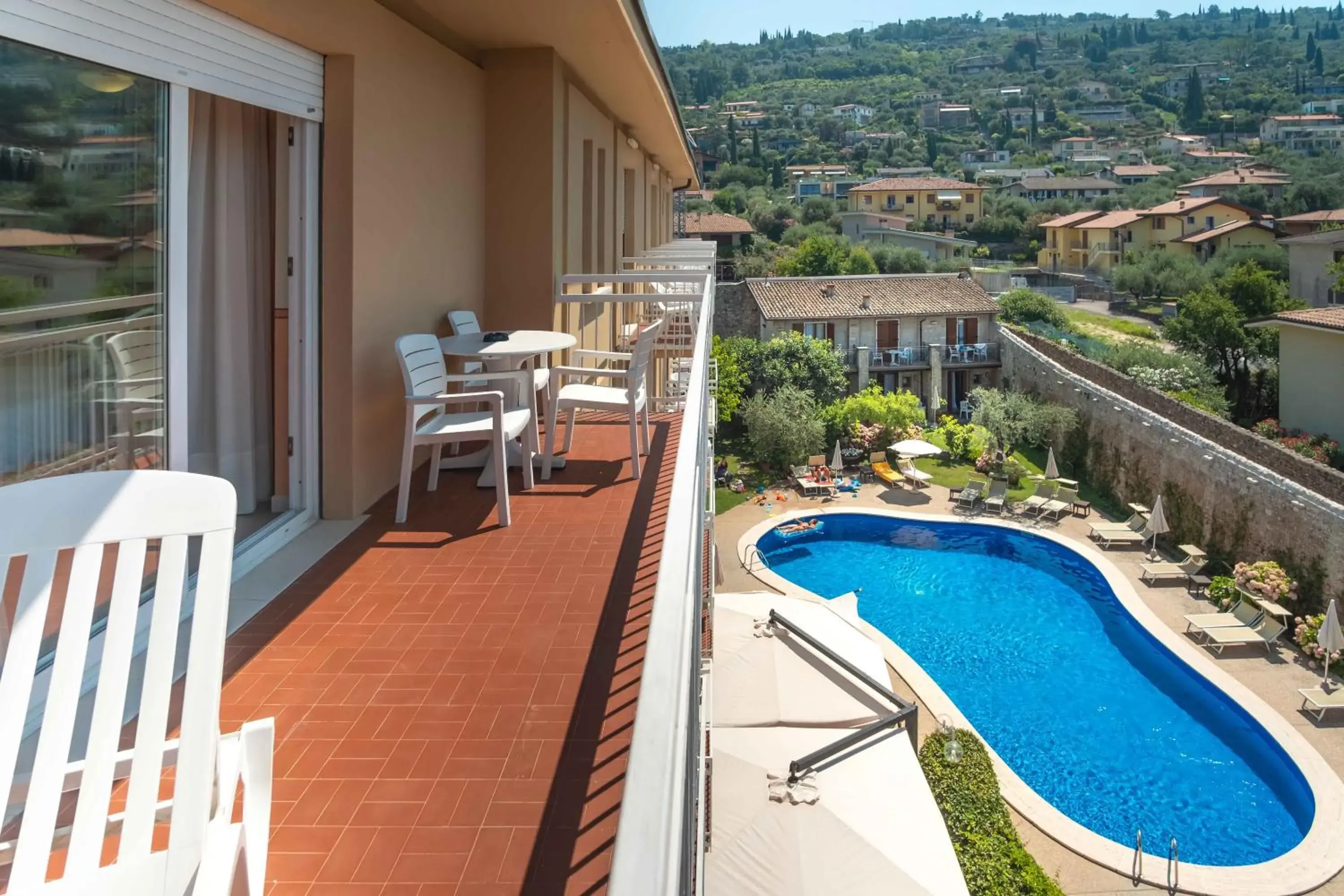 Pool View in Hotel Romeo