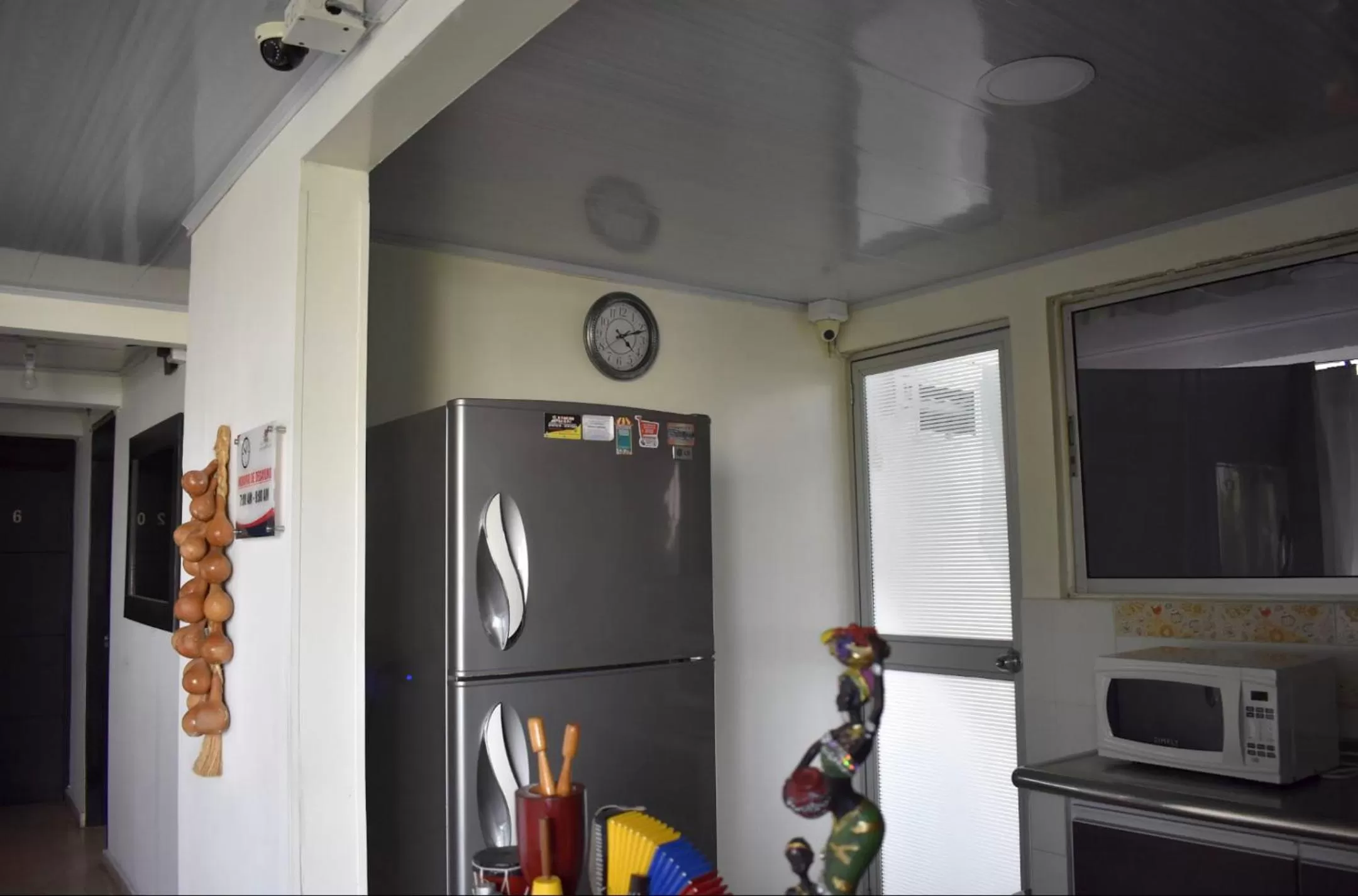 Communal kitchen in Hotel Balop