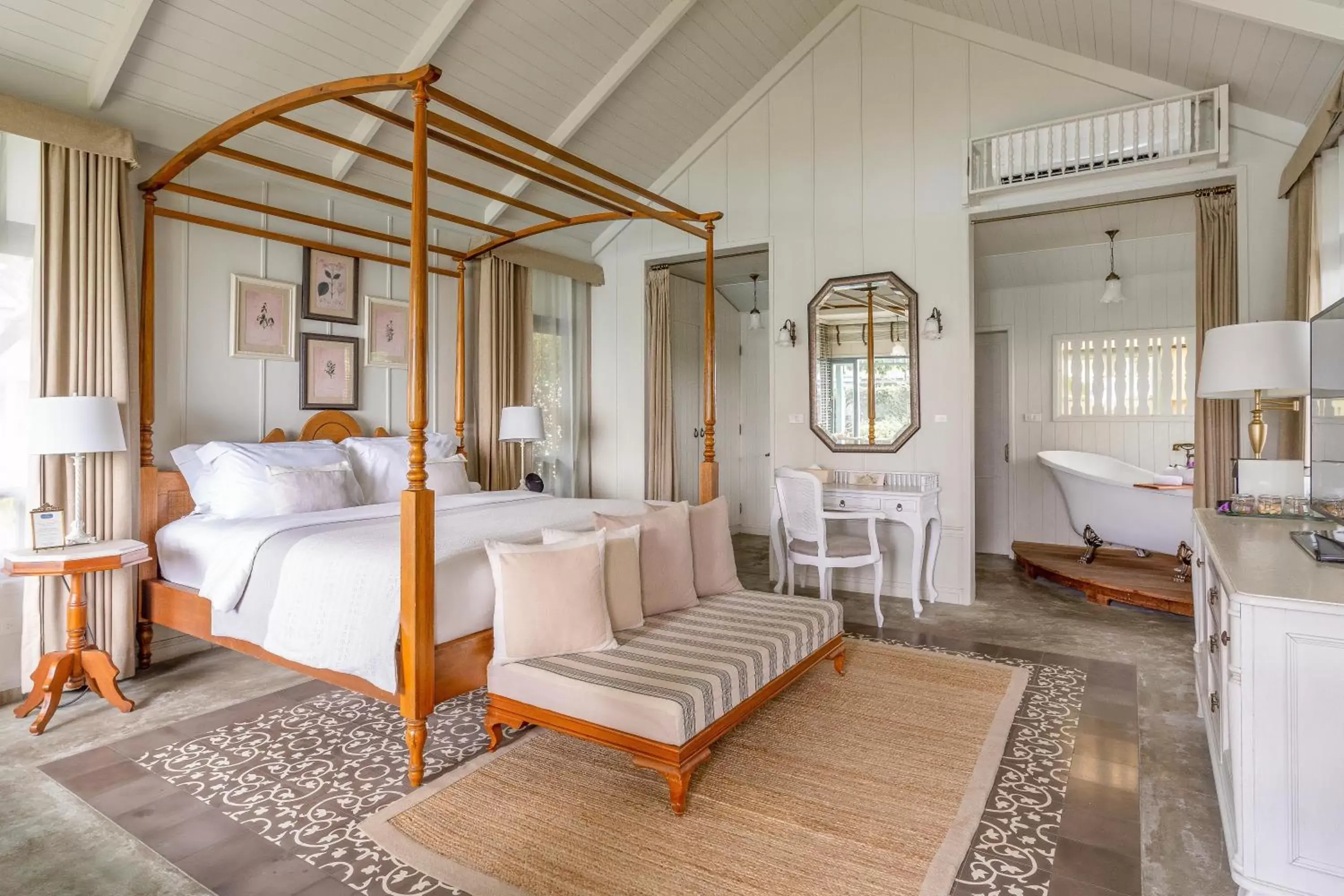 Bedroom, Seating Area in Devasom Hua Hin Resort - SHA Extra Plus