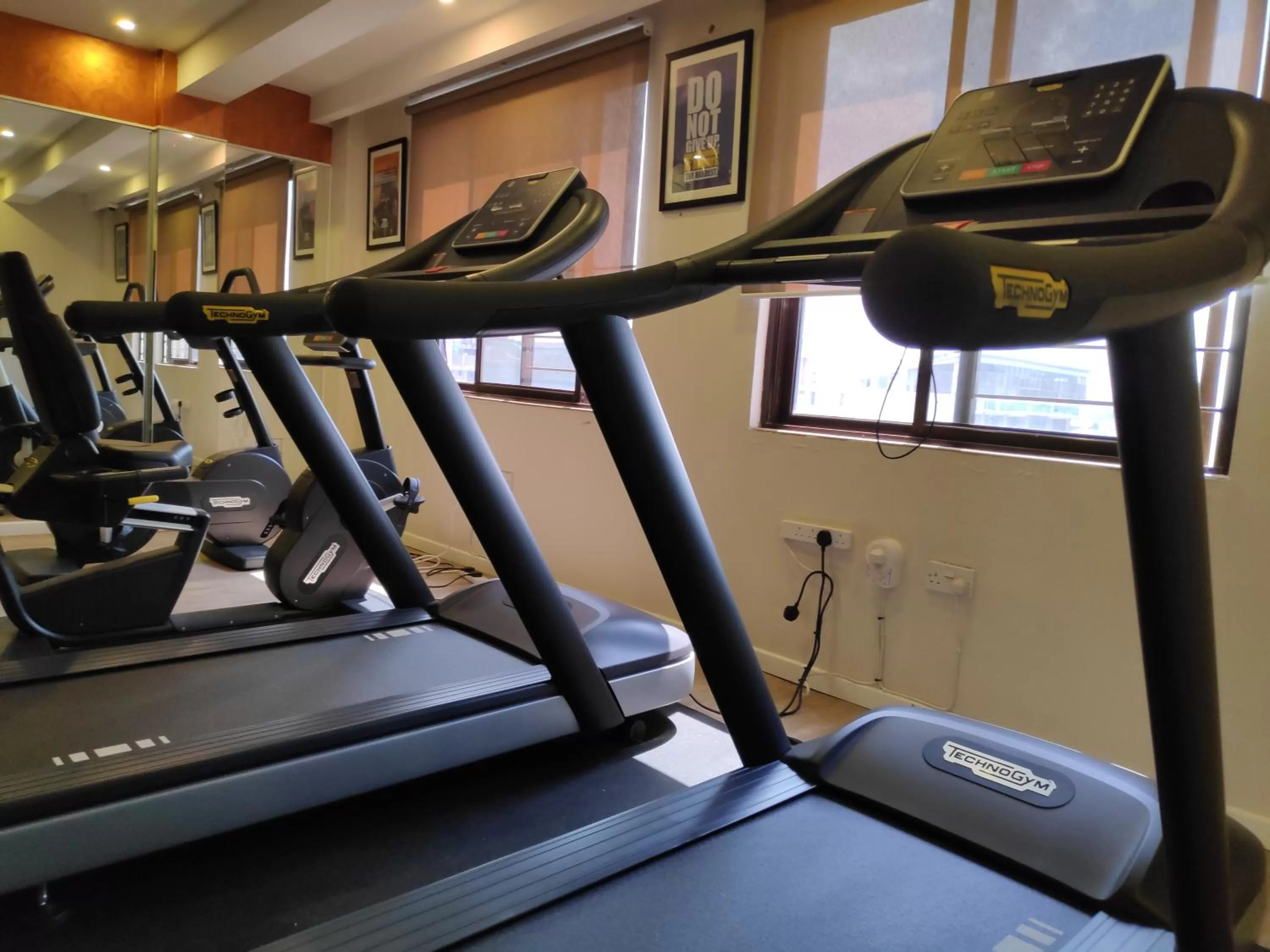 Fitness centre/facilities in Razana Hotel