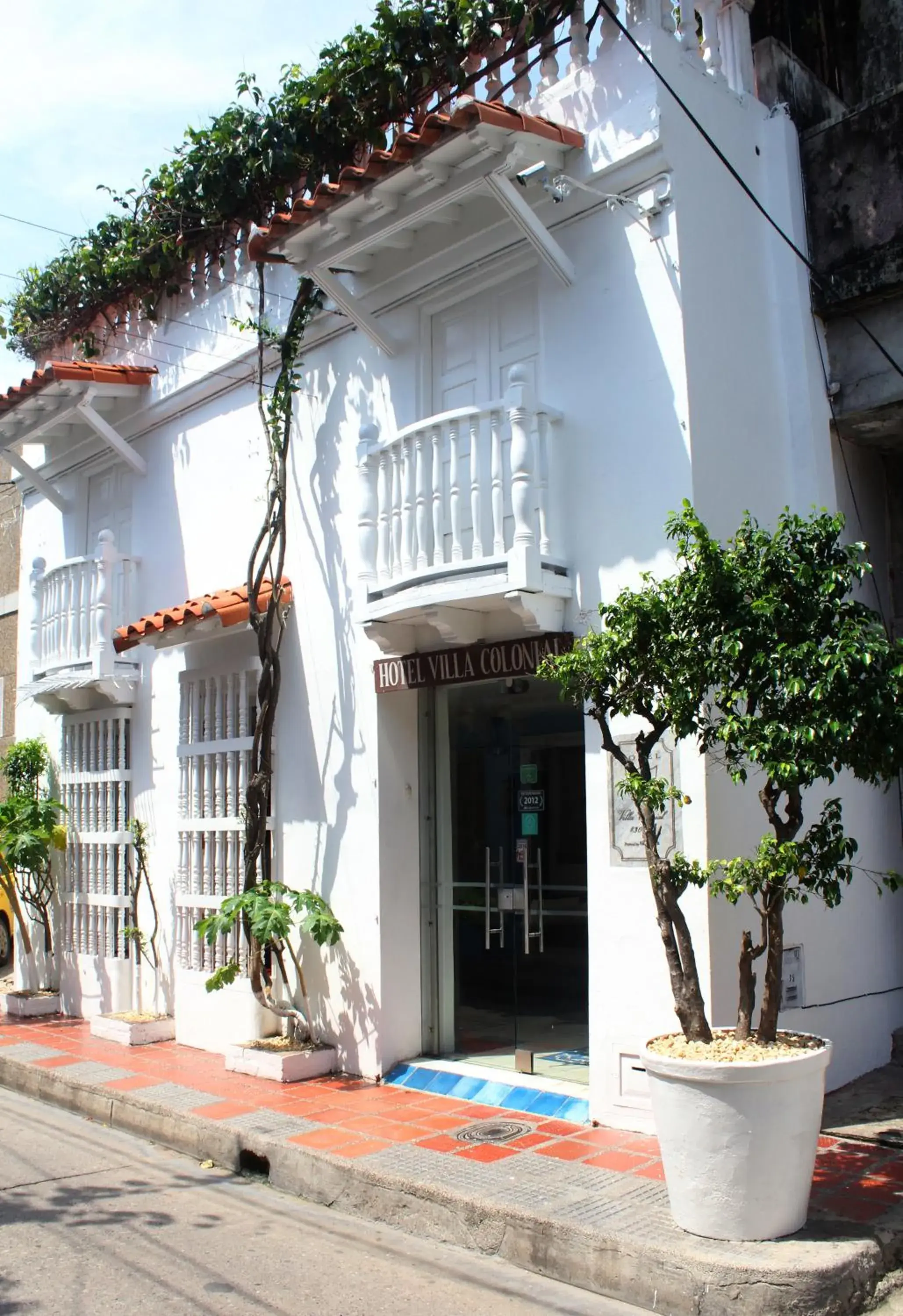 Facade/entrance, Patio/Outdoor Area in Hotel Villa Colonial