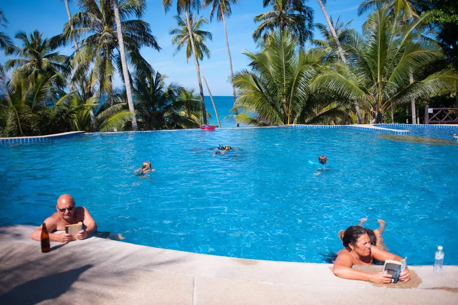 Swimming pool, Guests in Koh Kood Beach Resort