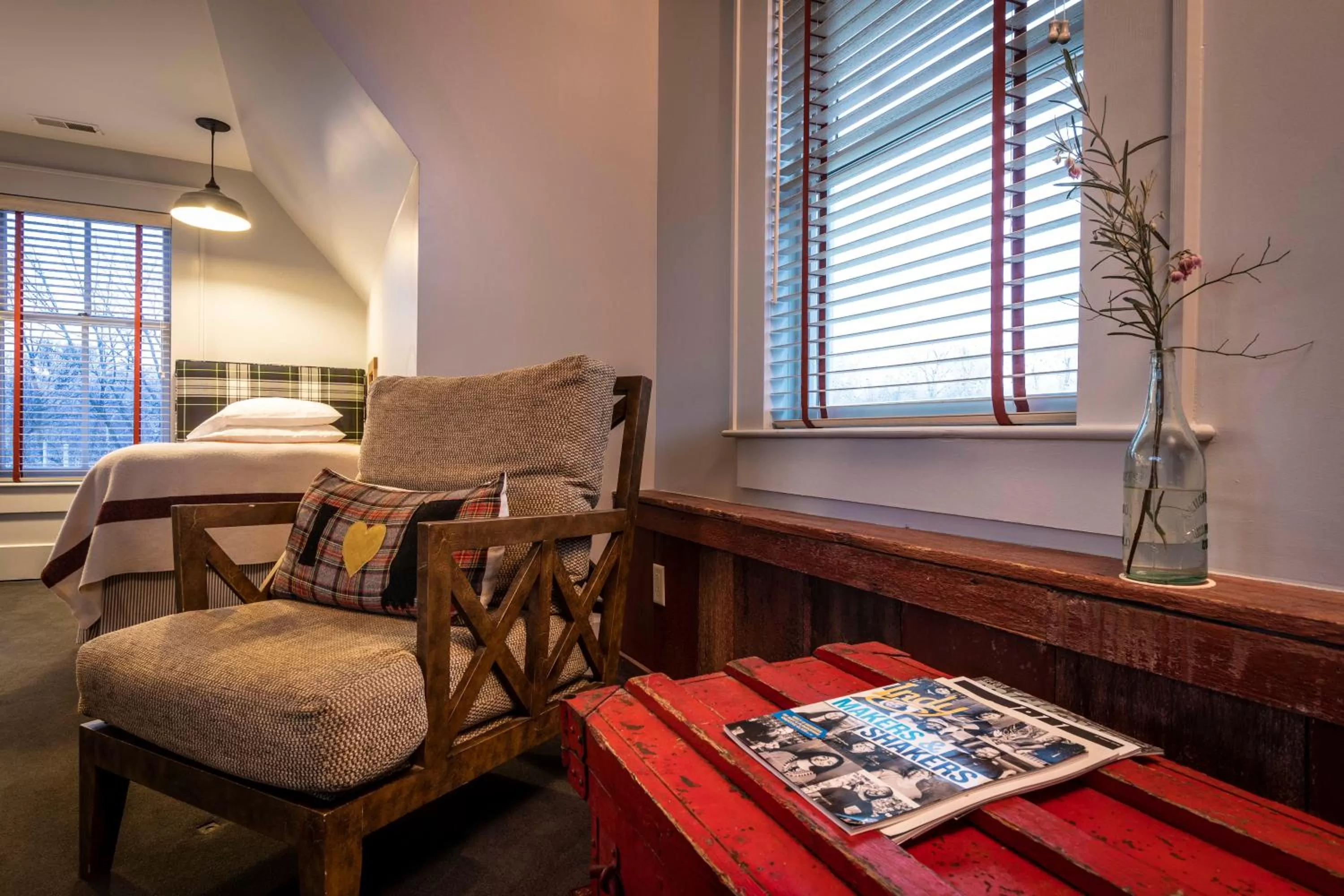 Seating area in Hotel Broad Ripple