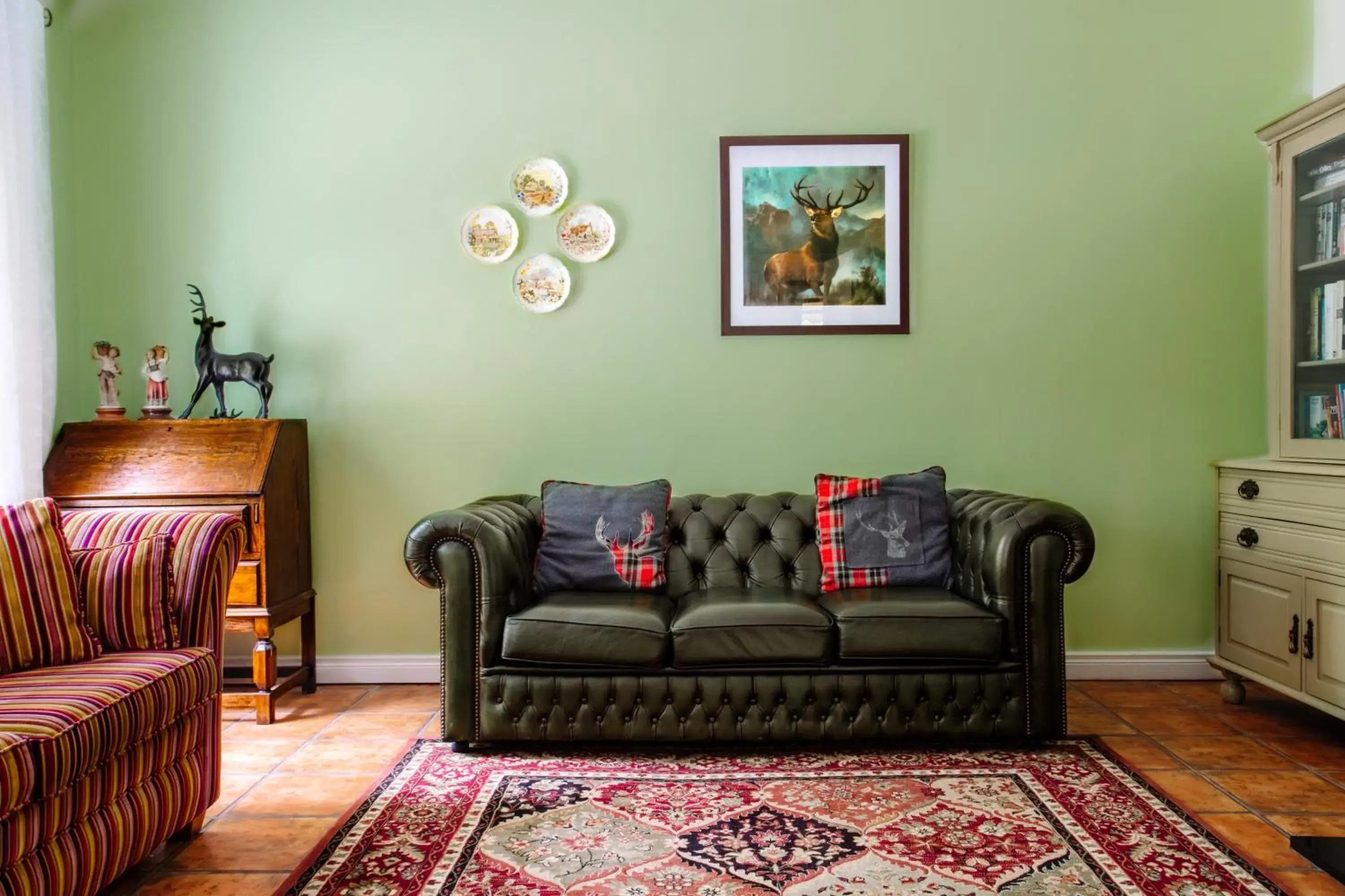 Living room, Seating Area in Brookhall Cottages