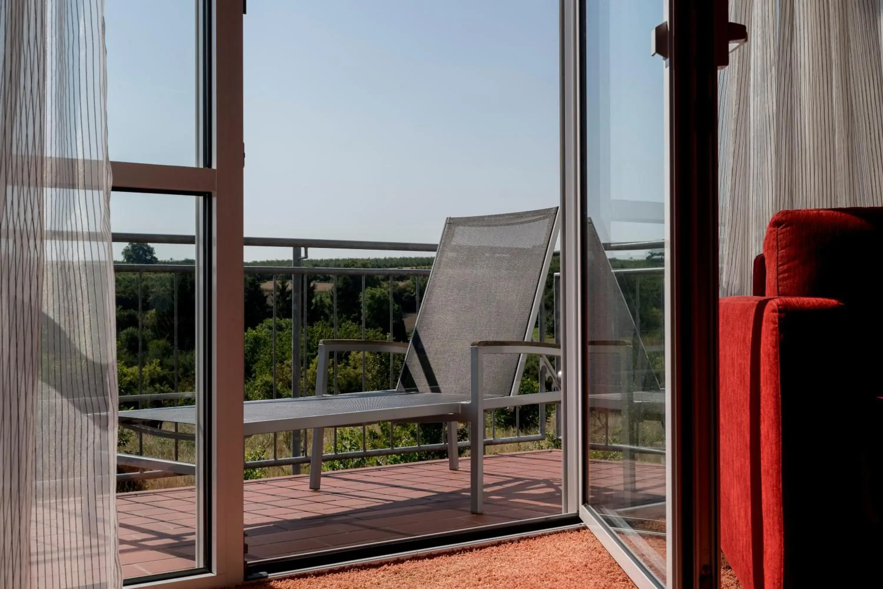 Balcony/Terrace in Atrium Hotel Mainz