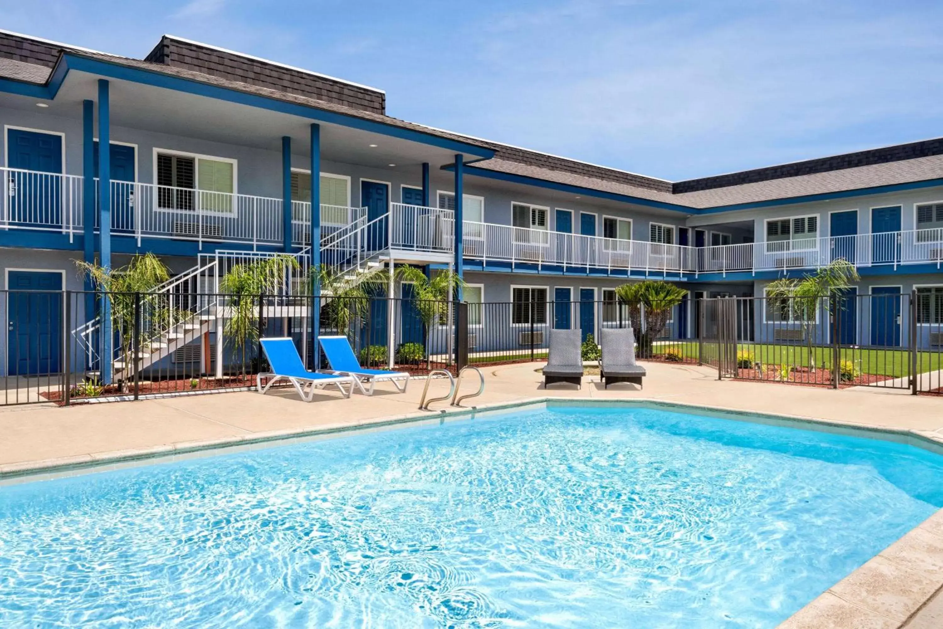 Pool view, Property Building in Super 8 by Wyndham Lindsay Olive Tree