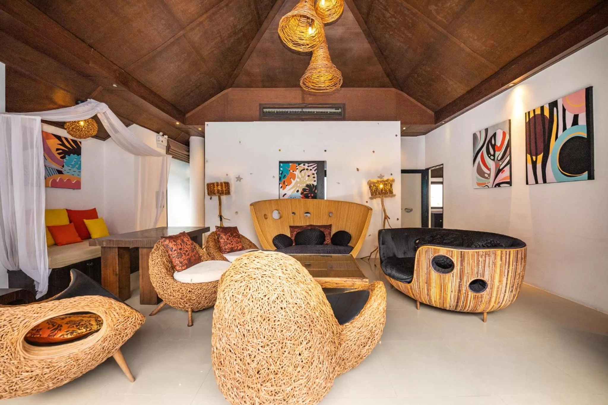 Living room in Dhevan Dara Resort & Spa Hua Hin - Pool Villa