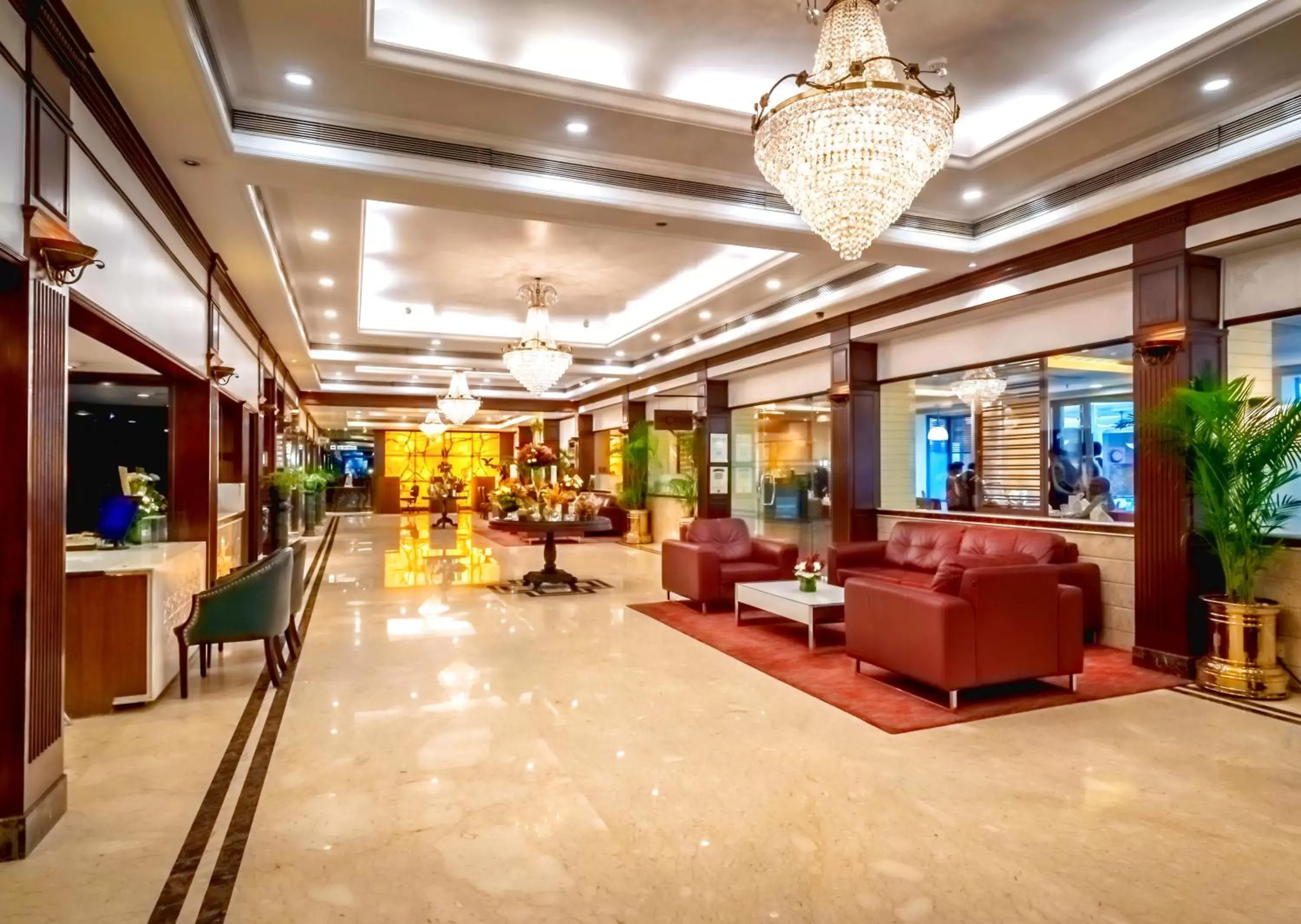 Lobby or reception in Kenilworth Hotel, Kolkata Lobby or reception in Kenilworth Hotel, Kolkata