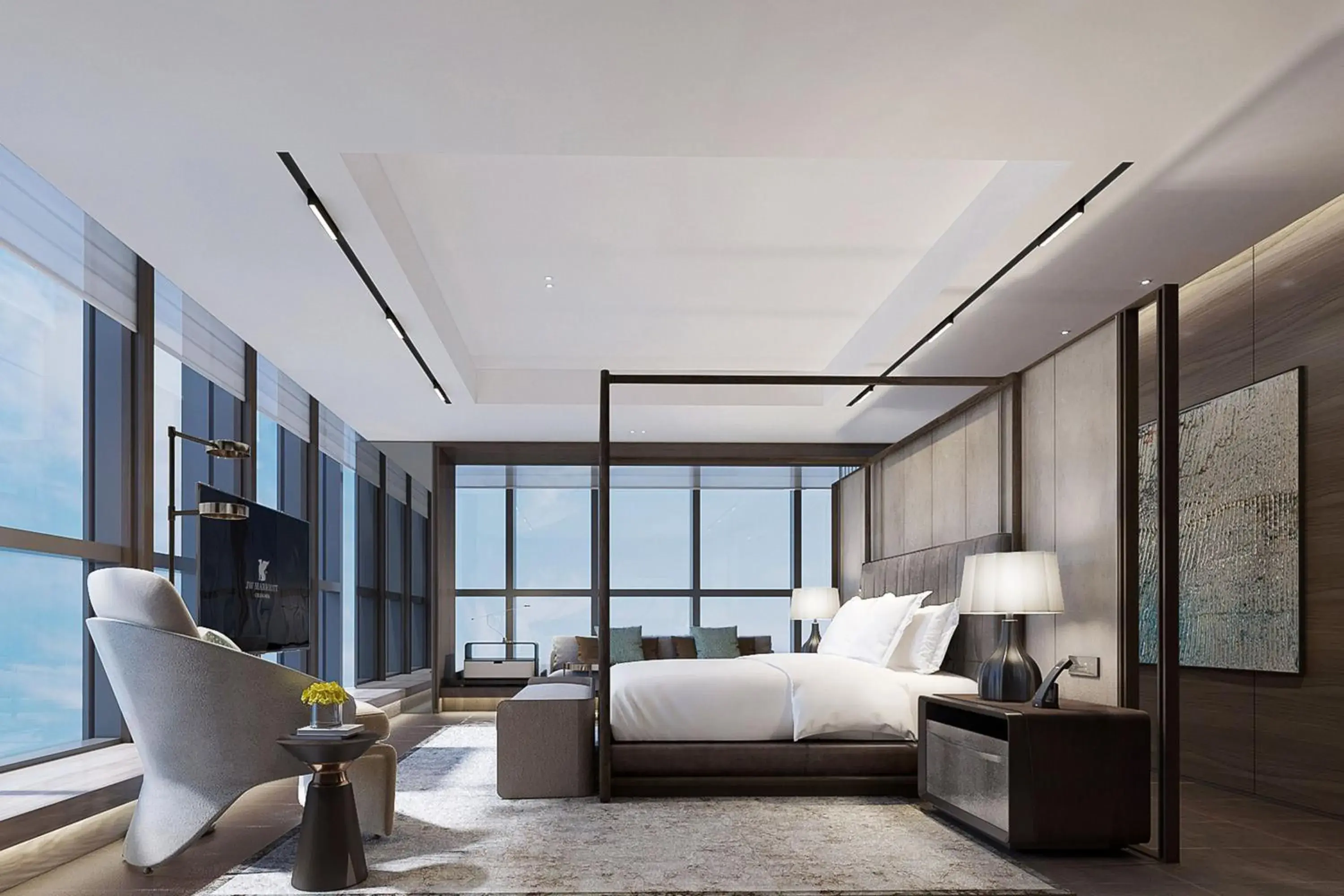 Bedroom, Seating Area in JW Marriott Hotel Changsha