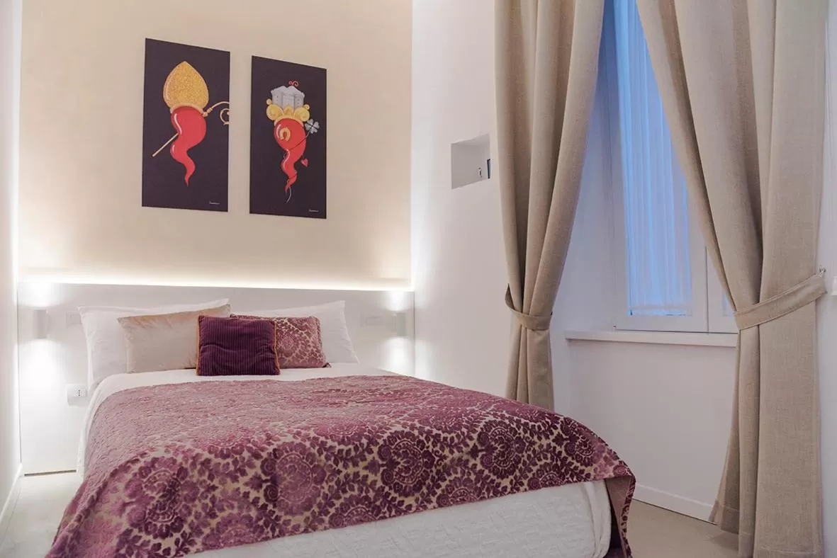 Bed in A Misura Duomo Rooms & Apartment - LS Accommodations