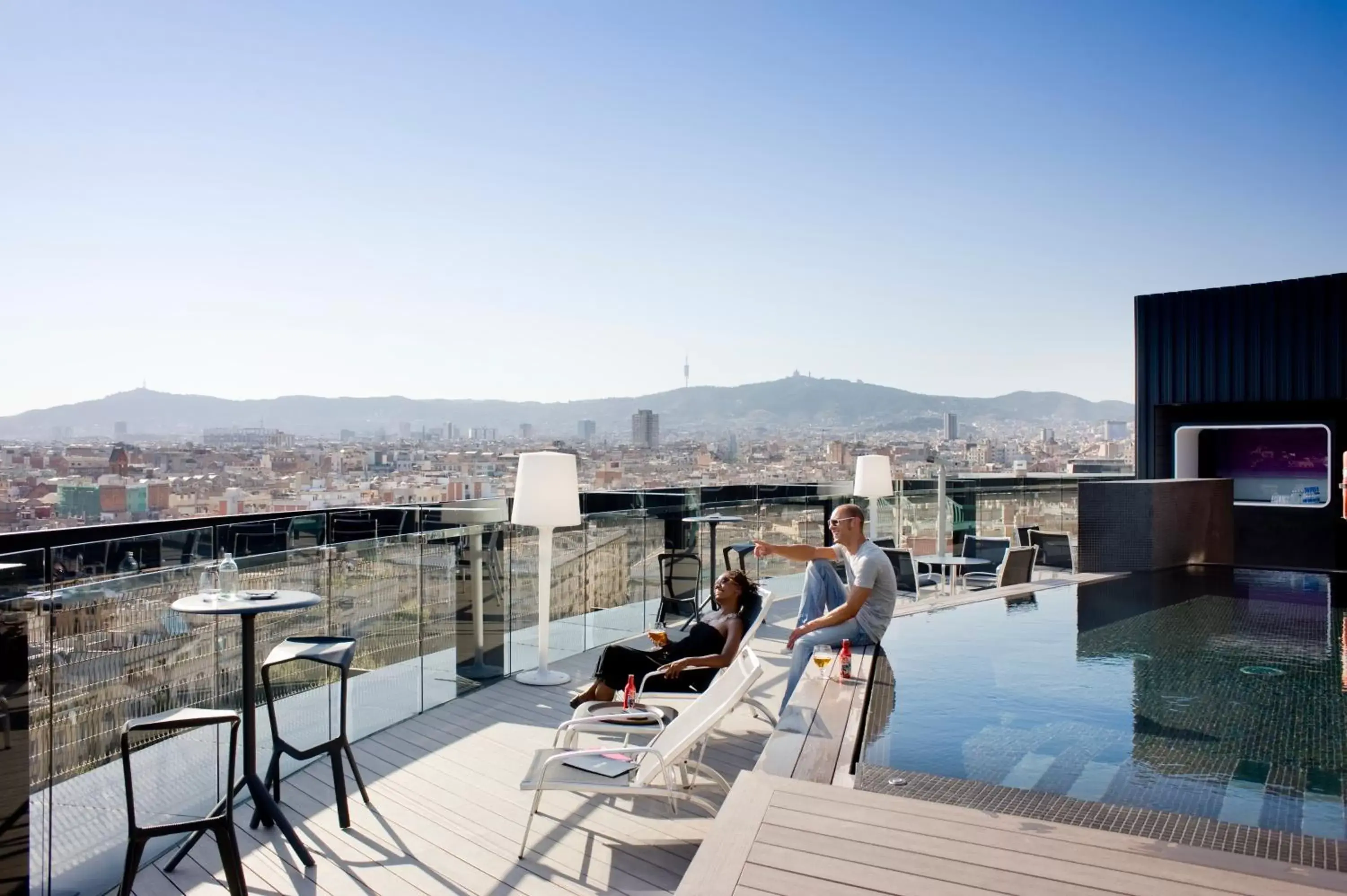View (from property/room), Swimming Pool in Barceló Raval