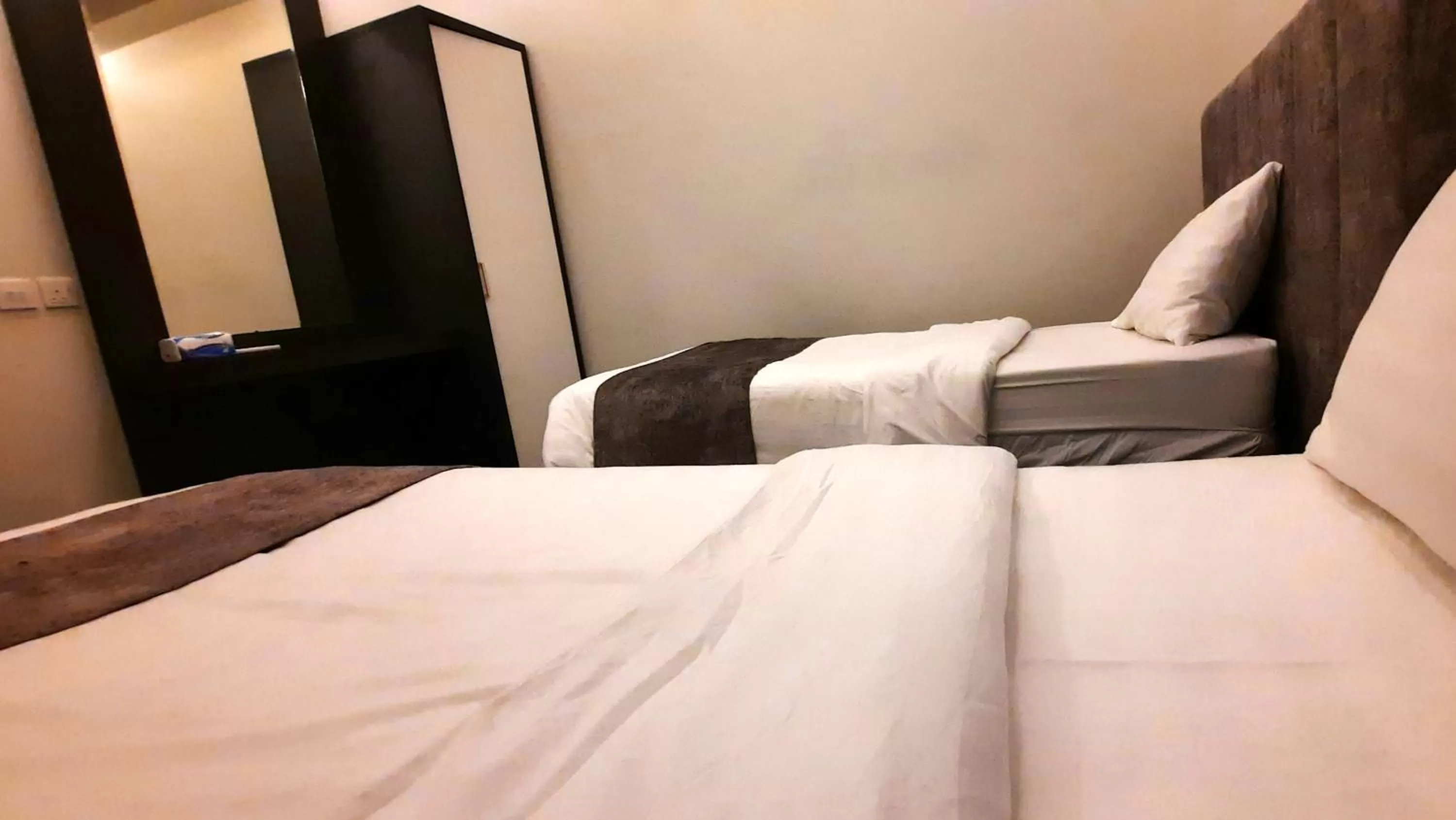 Bed in جولدن نيو جوان - Golden New Gewan - للشقق المخدومة