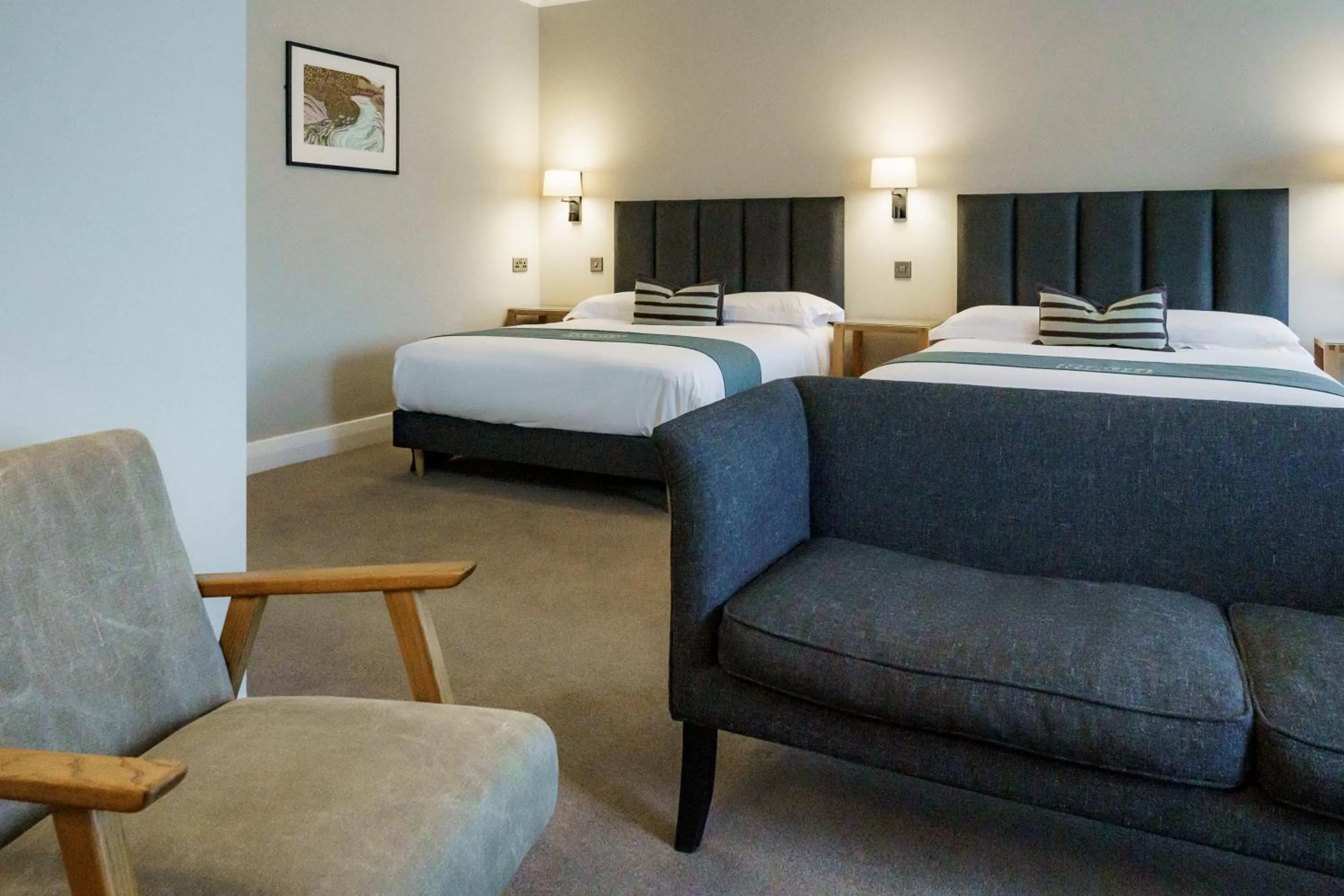 Bed in Aberystwyth Park Lodge Hotel