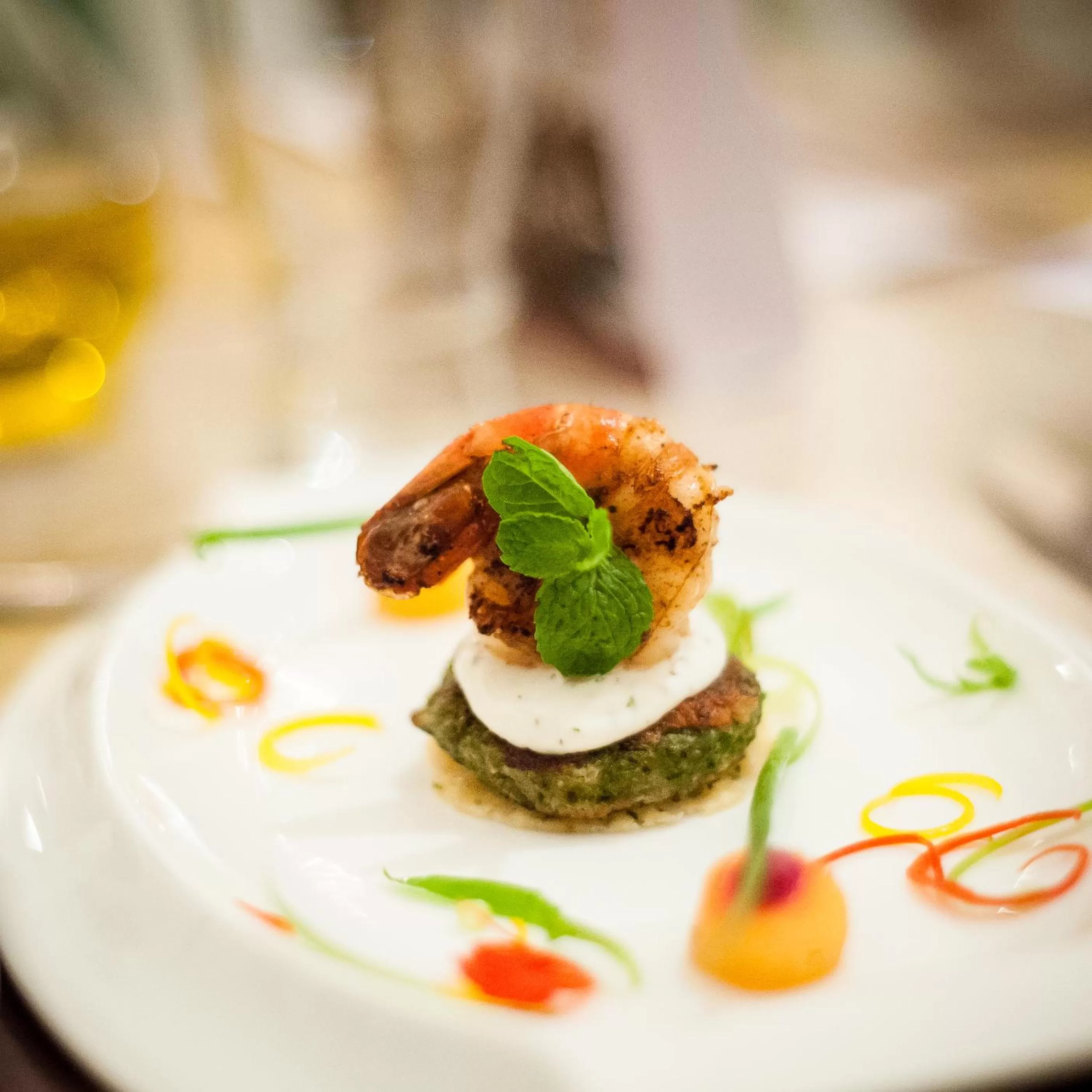 Food close-up in The Corner Courtyard
