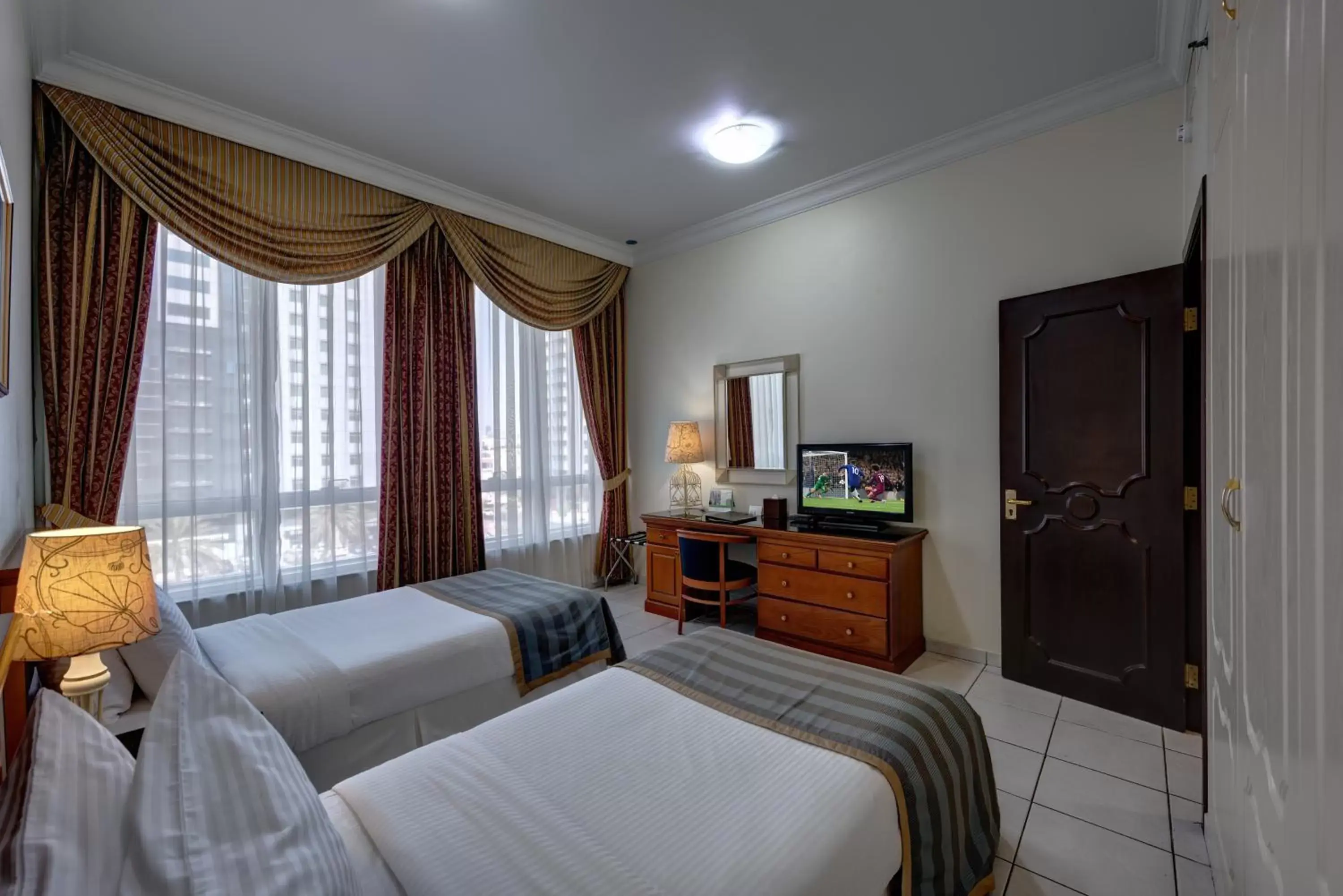 Bed in Al Nakheel Hotel Apartments Abu Dhabi