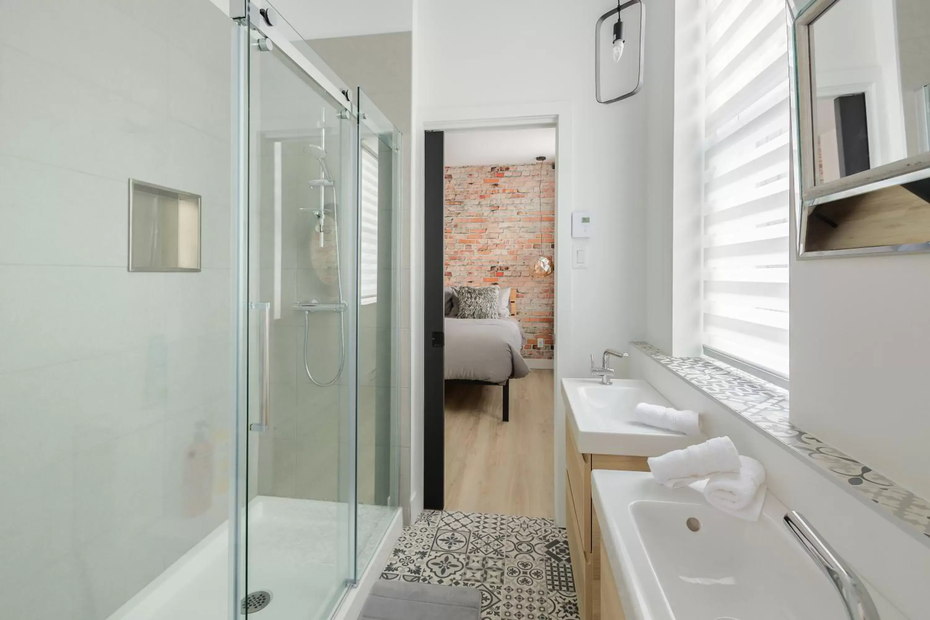 Bathroom in Les Lofts Ste-Anne