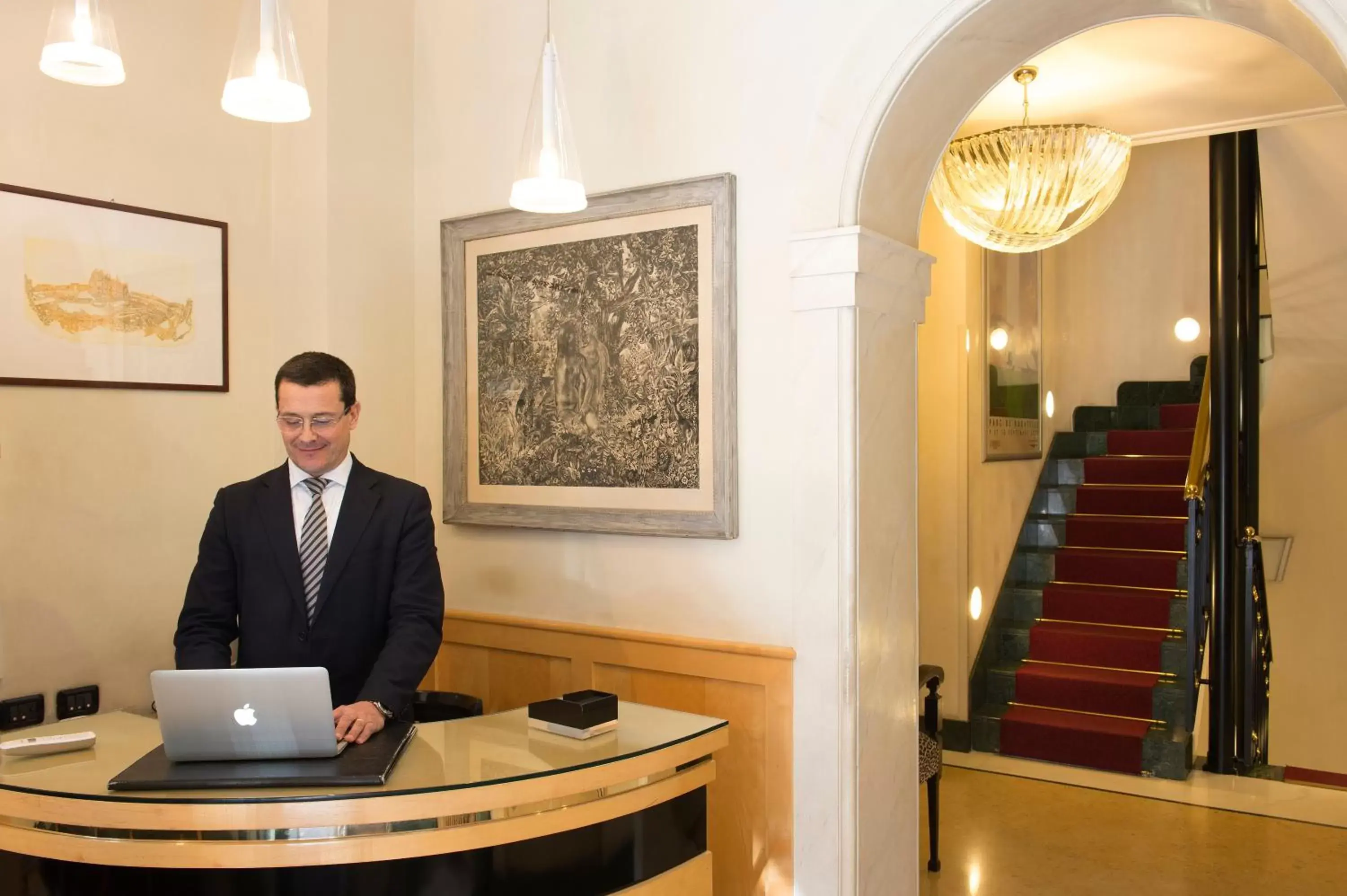 Lobby or reception, Lobby/Reception in Hotel Gregoriana