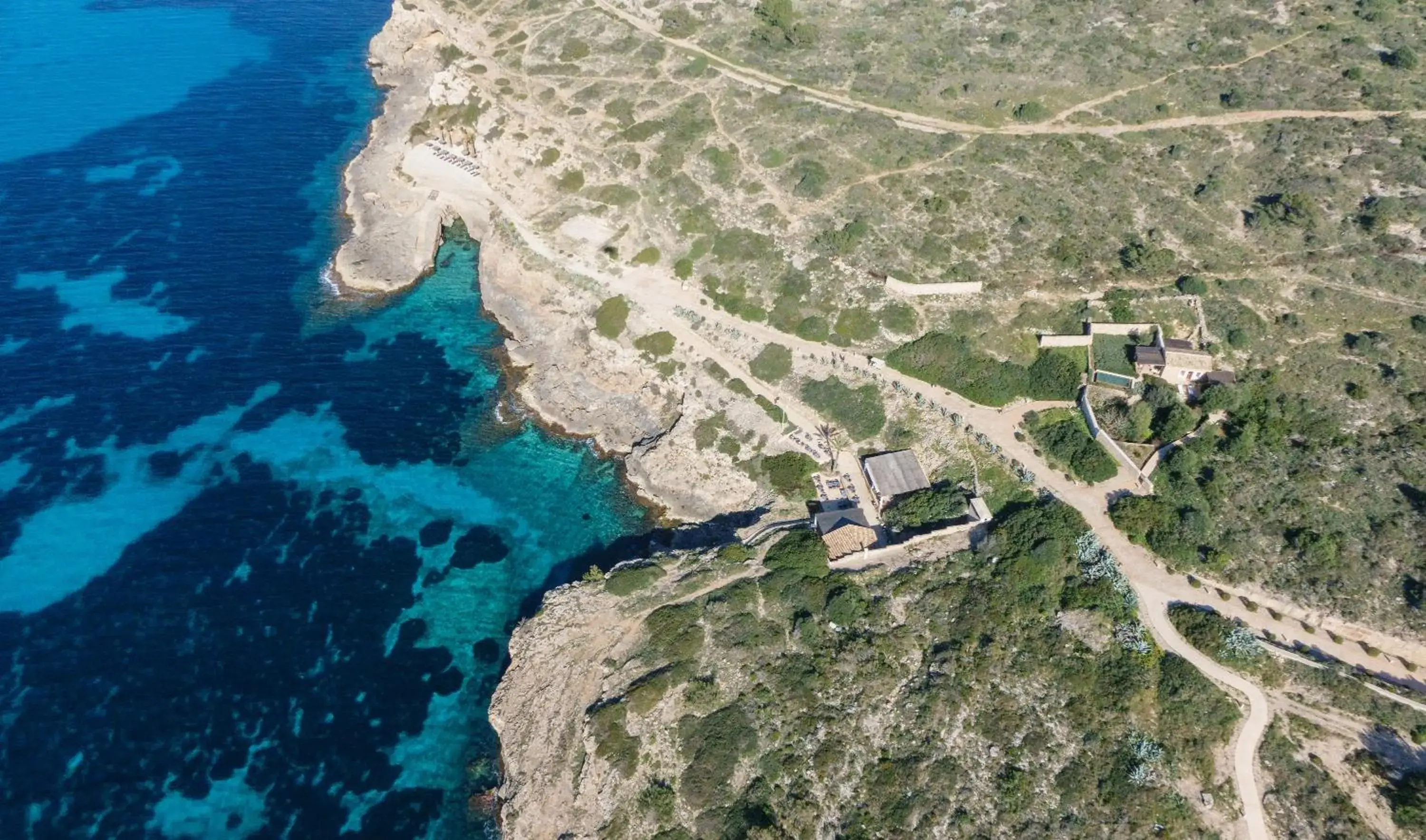 Bird's eye view, Bird's-eye View in Cap Rocat, a Small Luxury Hotel of the World