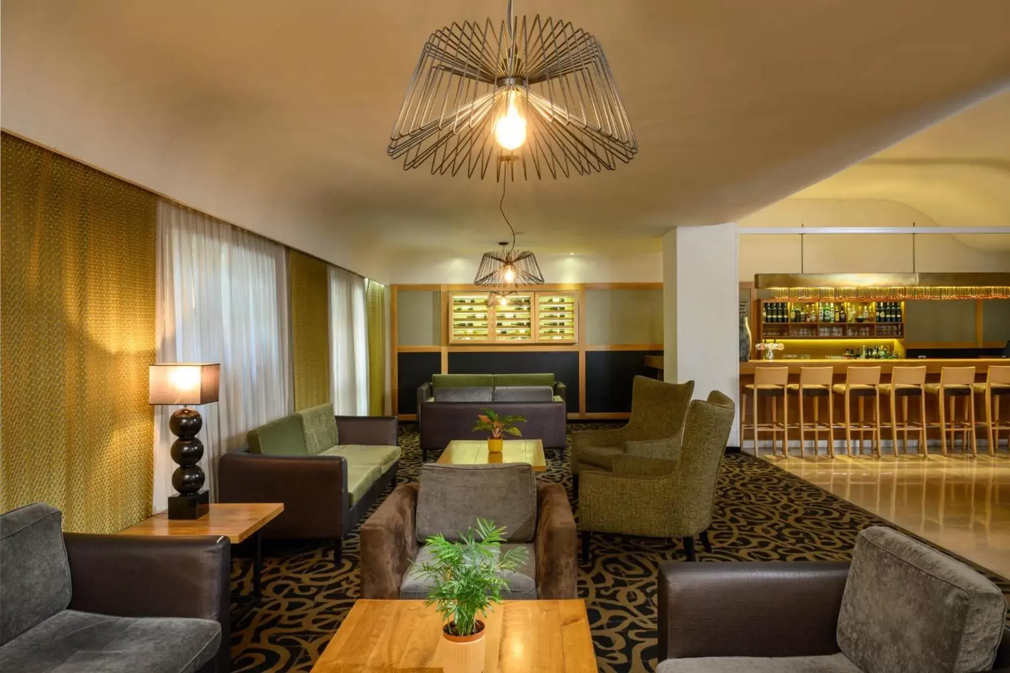 Lobby or reception, Lounge/Bar in Prima Park Hotel Jerusalem