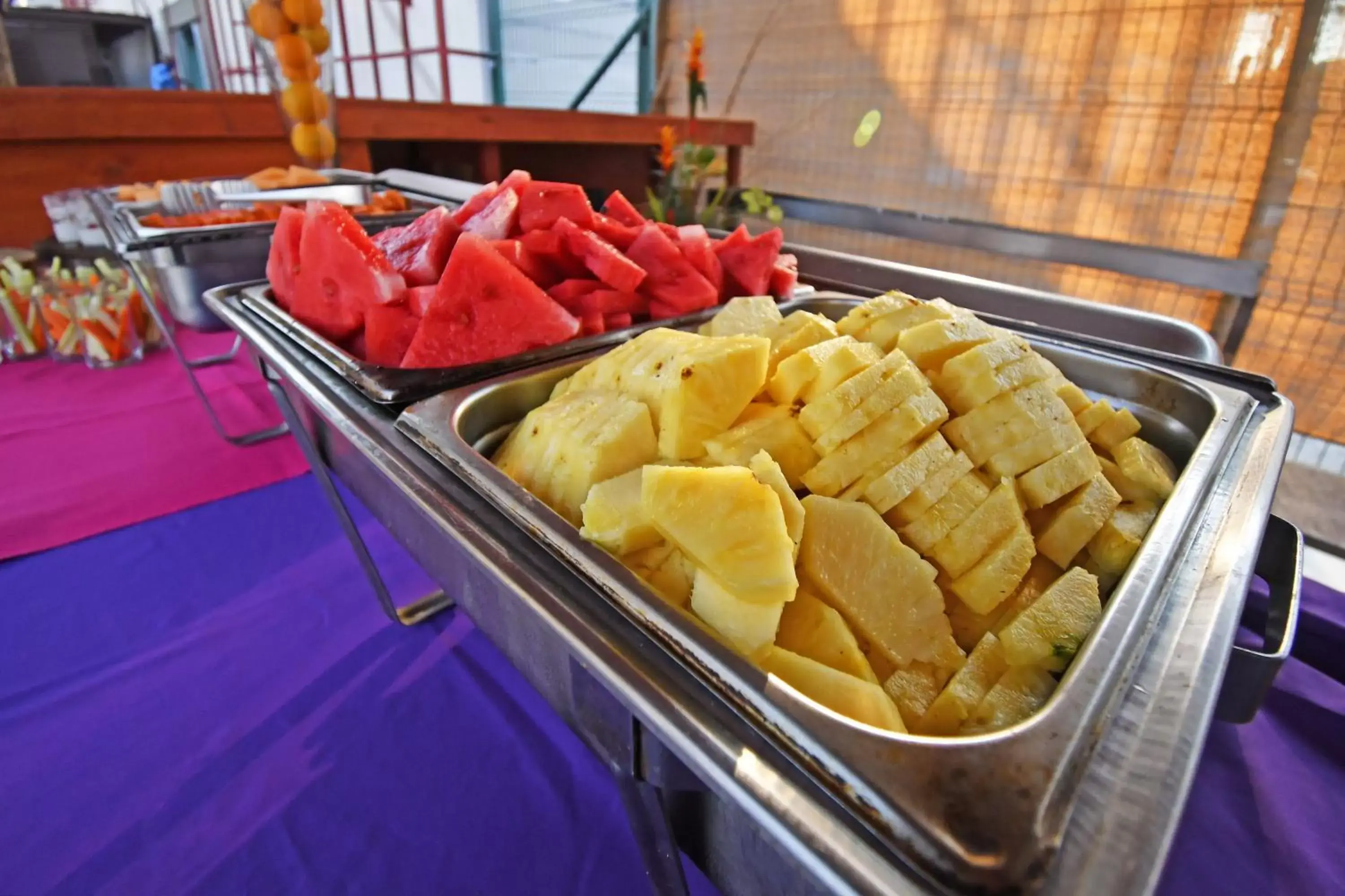 Buffet breakfast in The Marine Waterfront Hotel