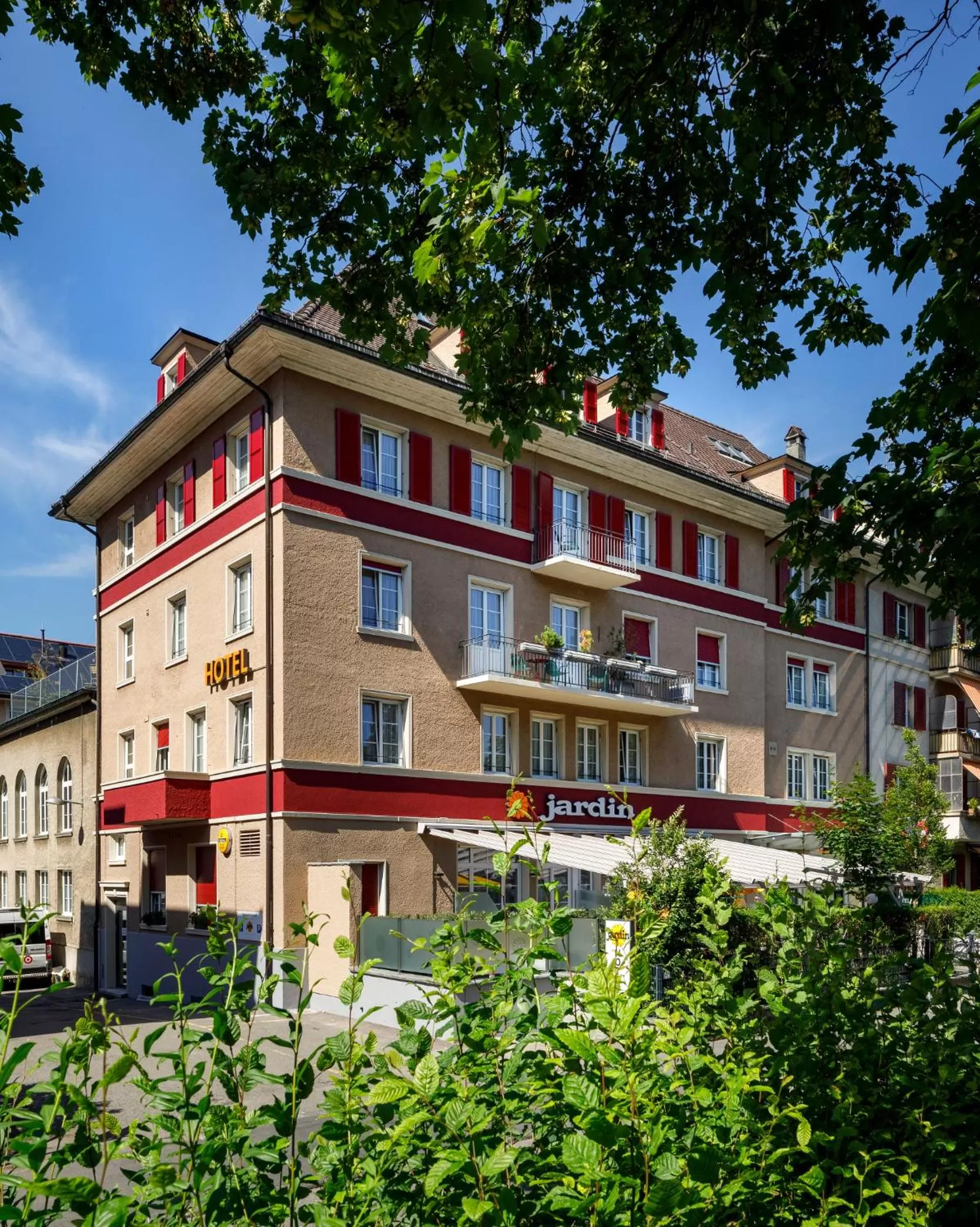 Property building in Hotel Jardin Bern