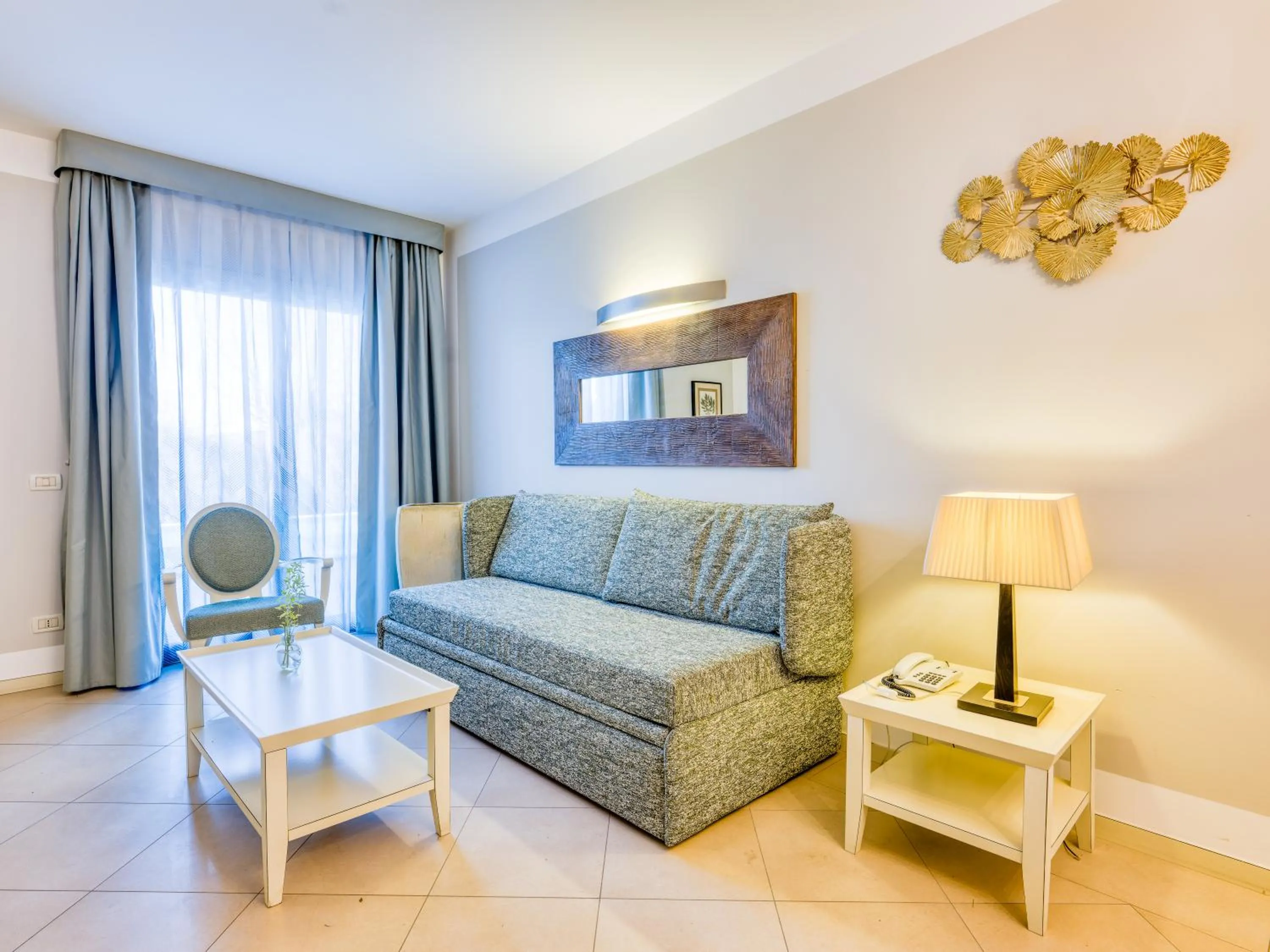 Living room in Parc Hotel Germano Suites & Apartments