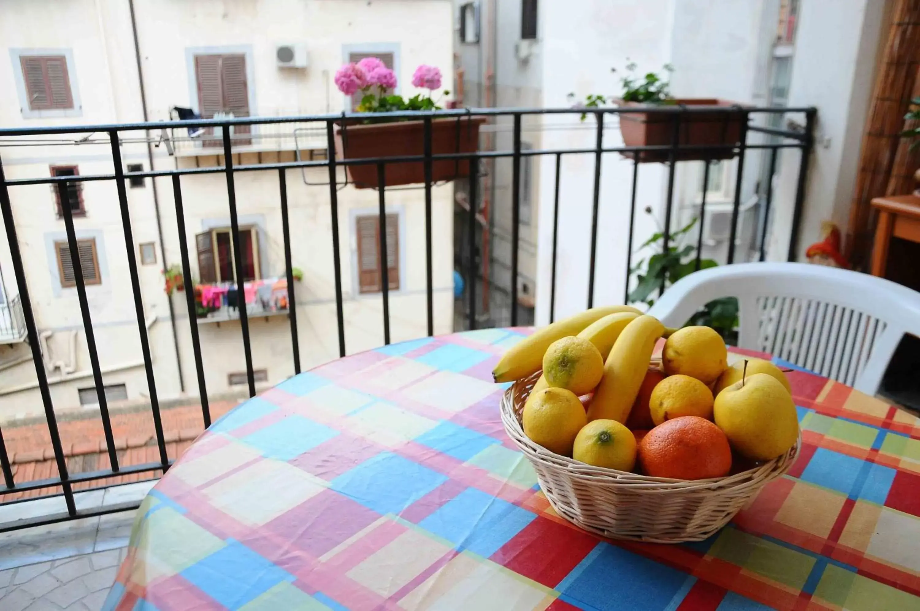 Balcony/Terrace in B&B SoleLuna della Solidarietà